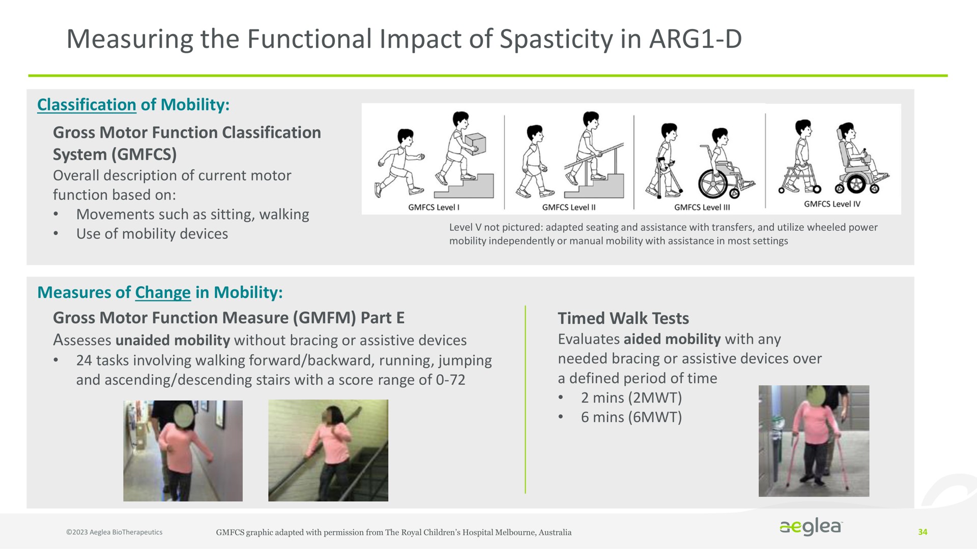 measuring the functional impact of spasticity in | Aeglea BioTherapeutics