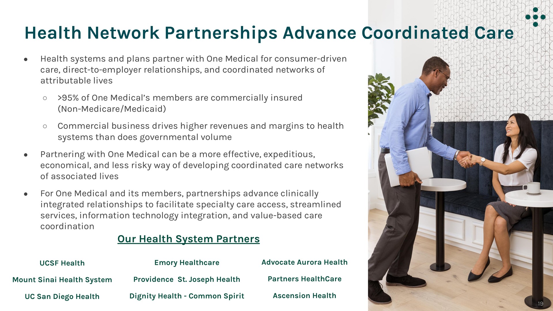 health network partnerships advance care | One Medical