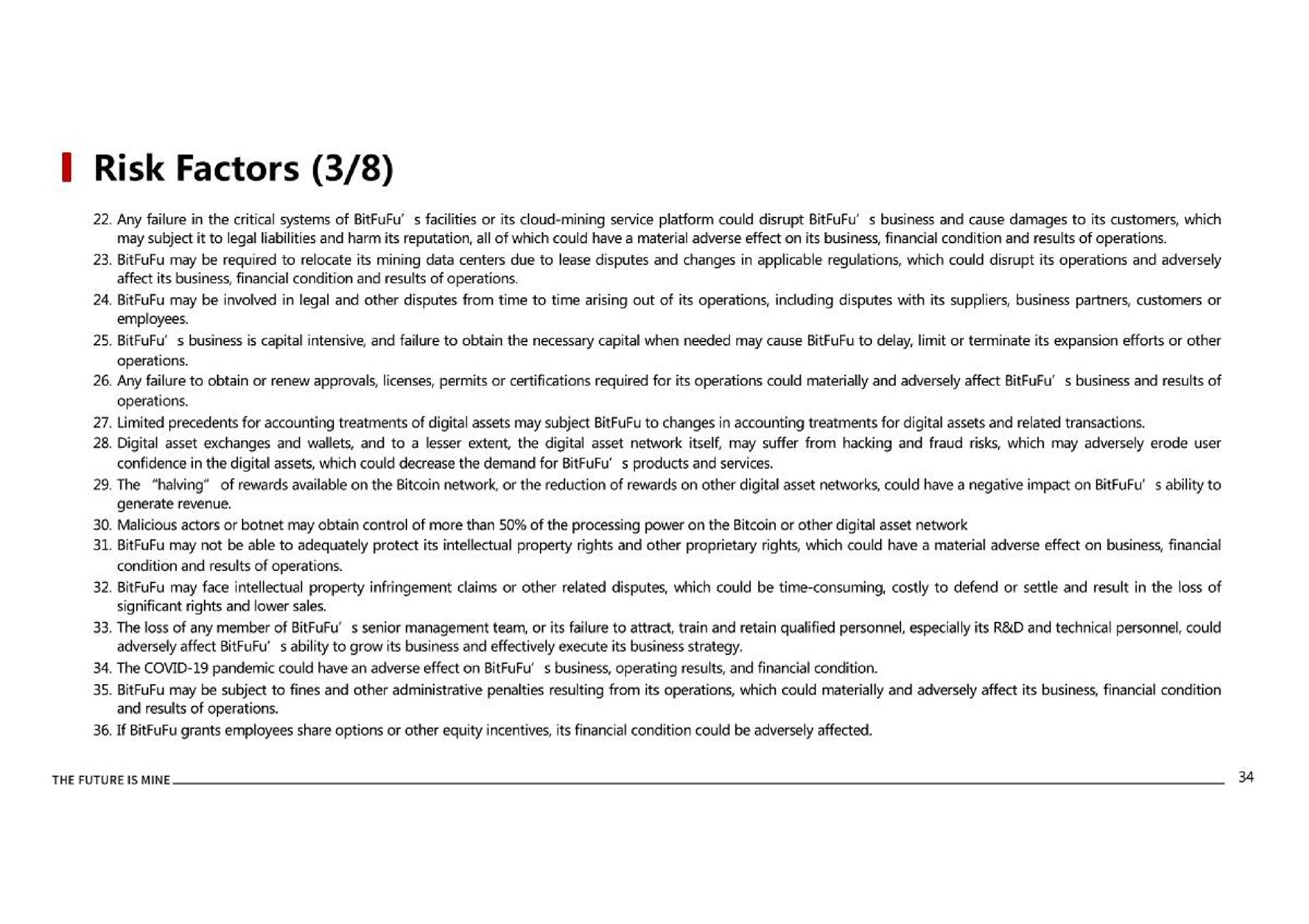 i risk factors | BitFuFu