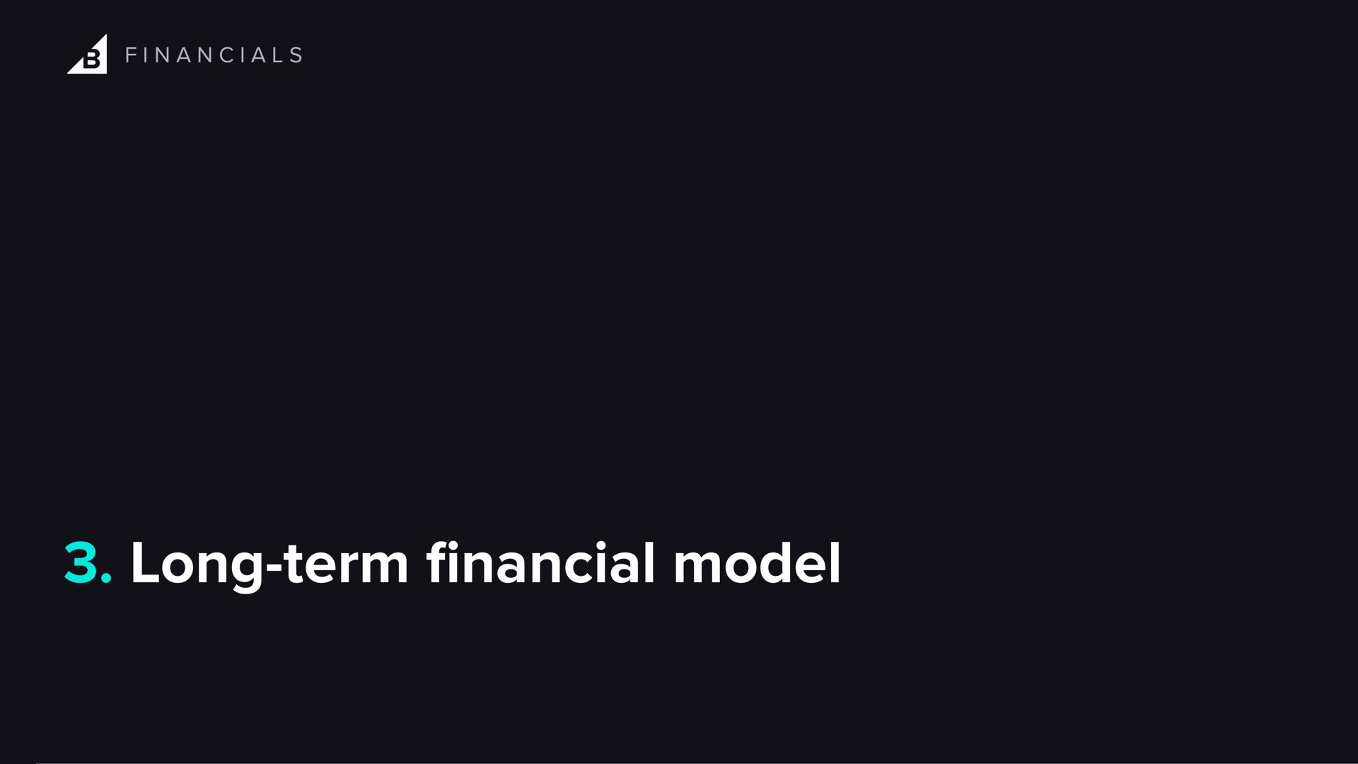 long term model financial | BigCommerce