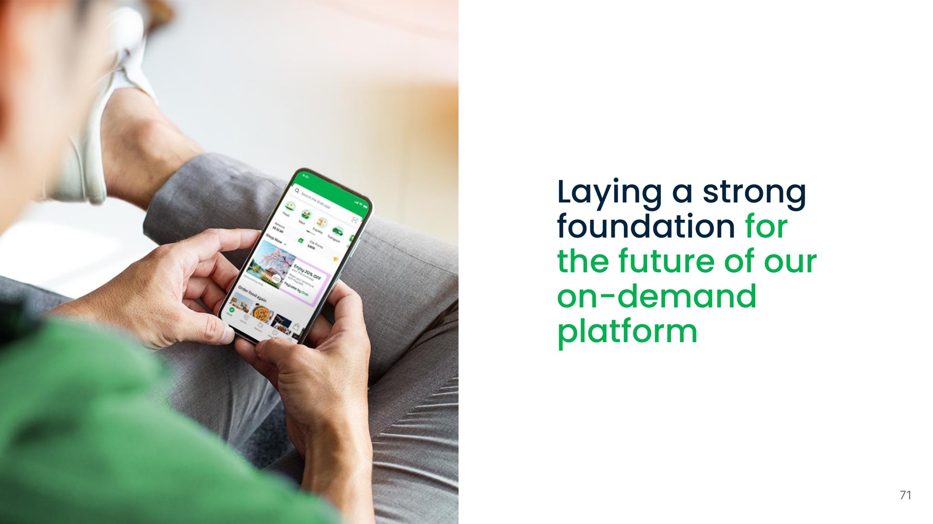 laying a strong foundation for the future of our on demand platform | Grab