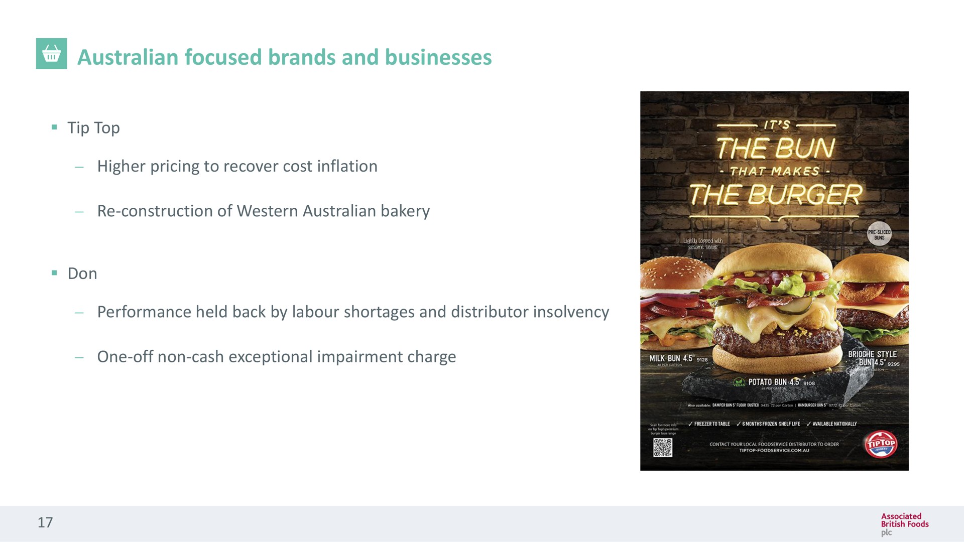 focused brands and businesses gale one | Associated British Foods