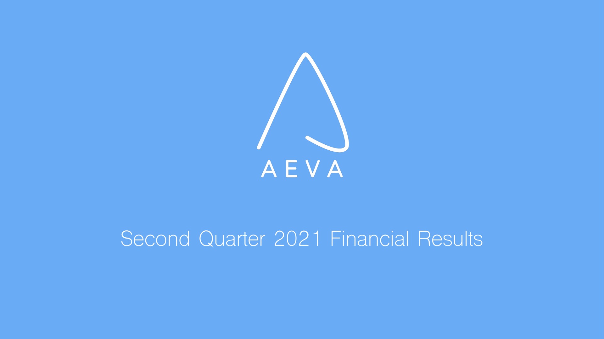 second quarter financial results nea | Aeva