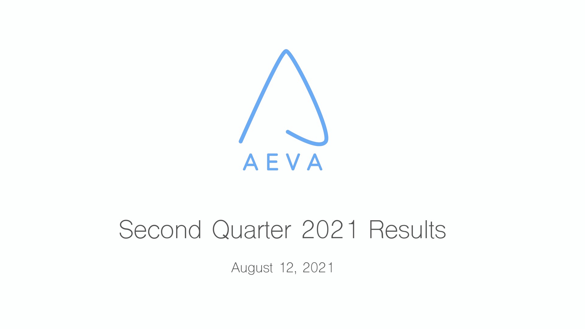 second quarter results | Aeva