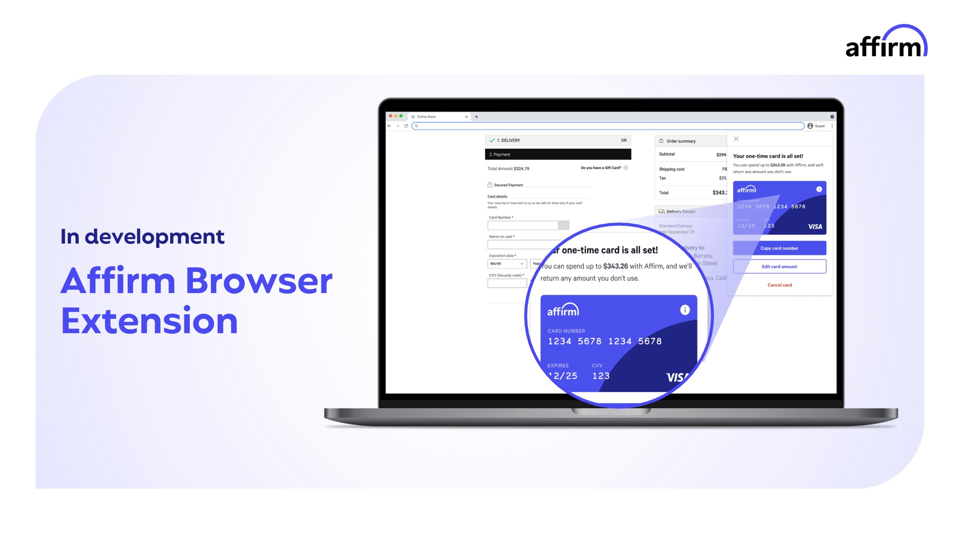 affirm browser extension | Affirm