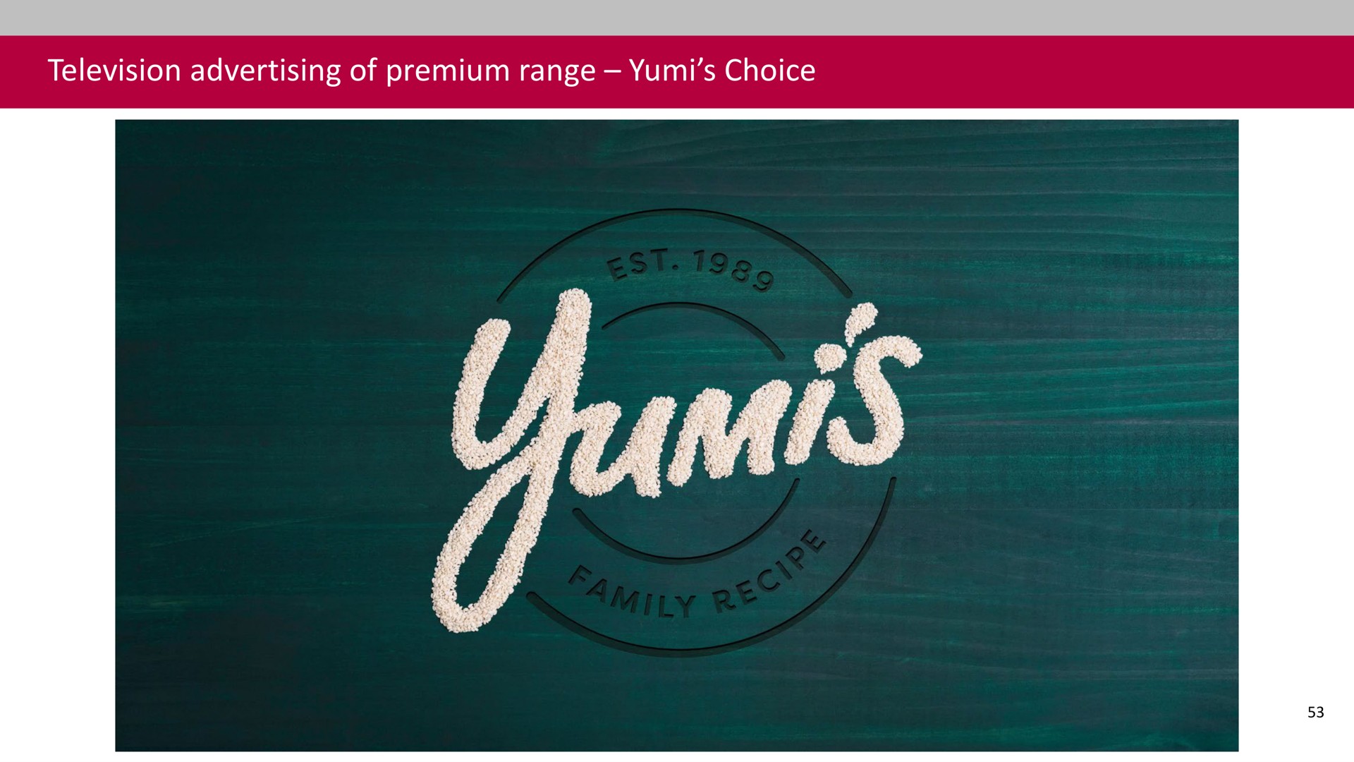 television advertising of premium range choice | Associated British Foods
