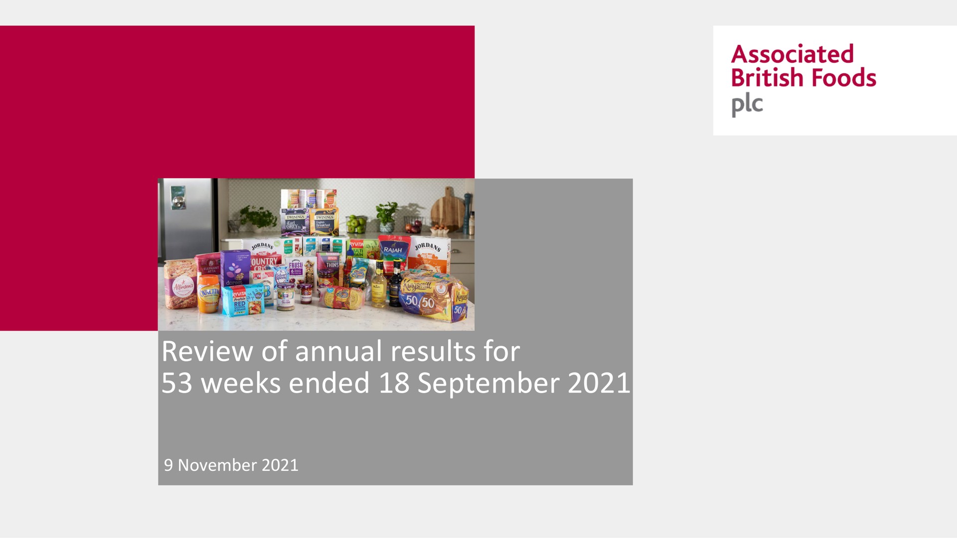 review of annual results for weeks ended associated foods i els | Associated British Foods