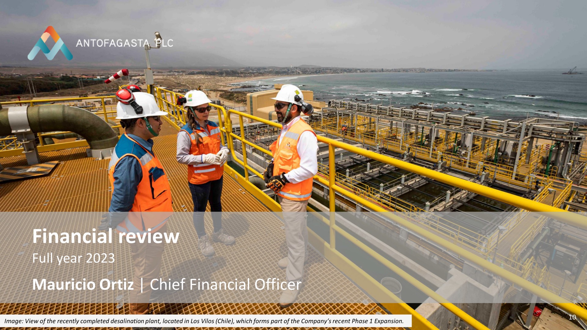 financial review chief financial officer enemas a | Antofagasta