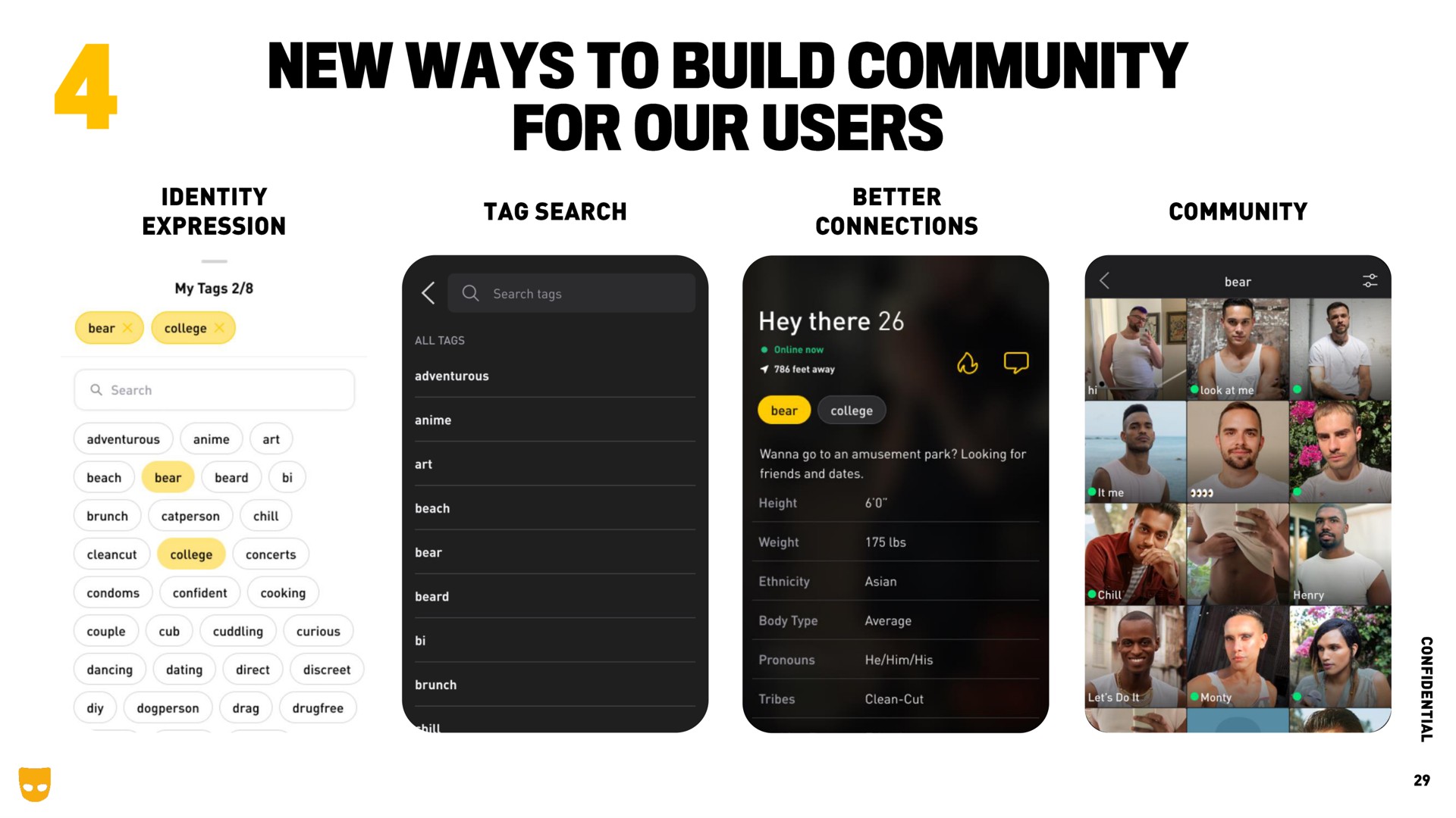 new ways to build community for our users | Grindr