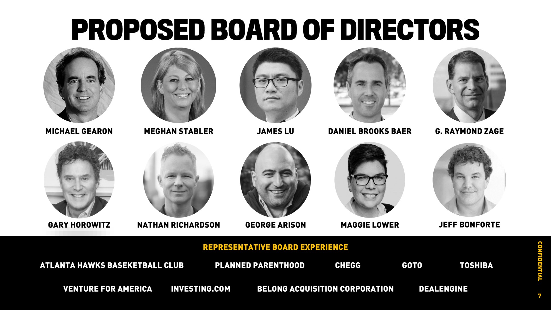 proposed board of directors | Grindr