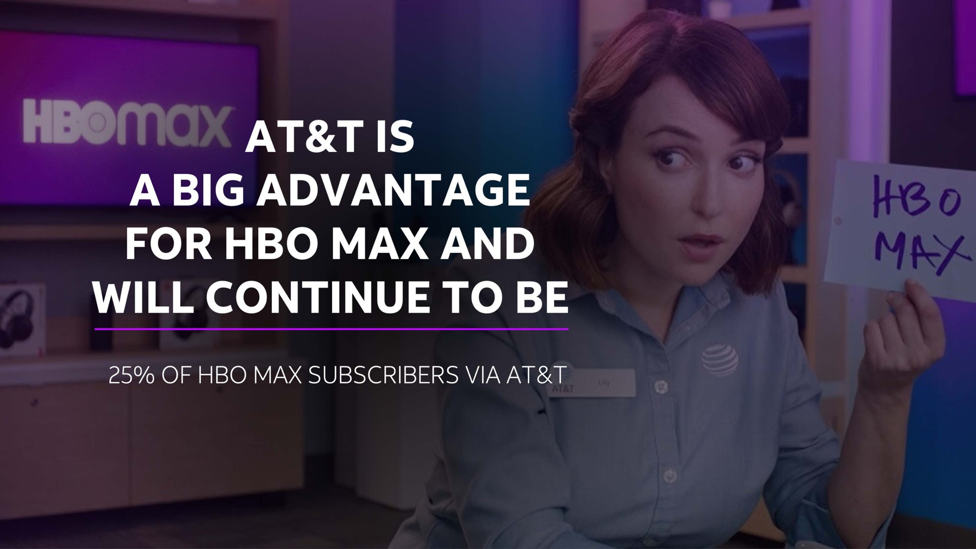 at is a big advantage for and will continue to be of subscribers via at | AT&T