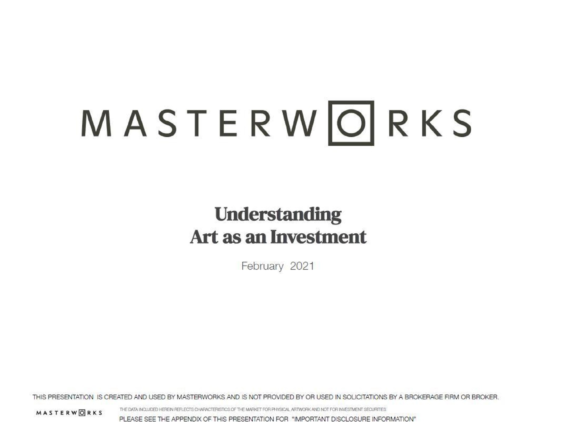 understanding art as an investment | Masterworks