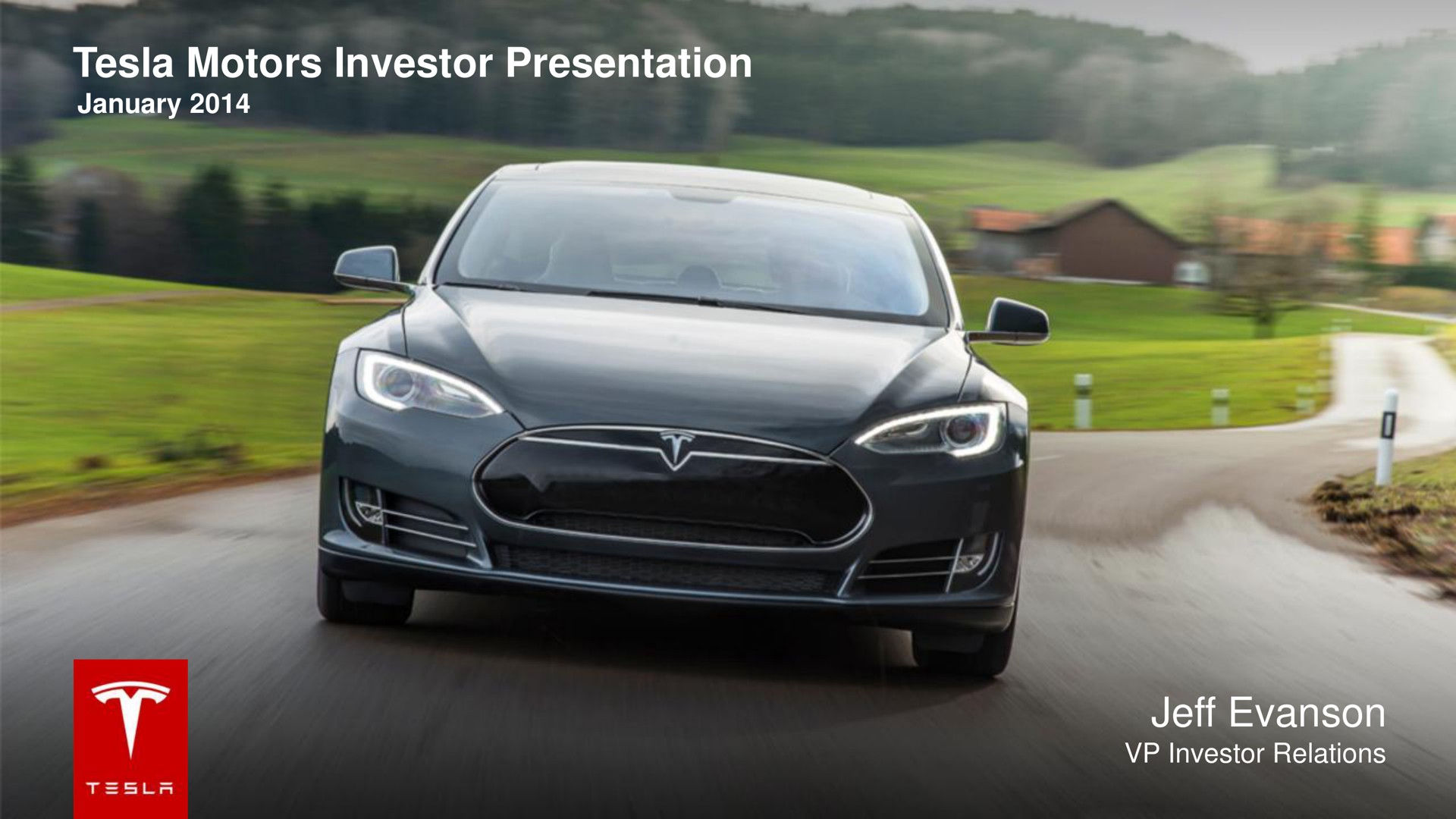 motors investor presentation jeff relations | Tesla