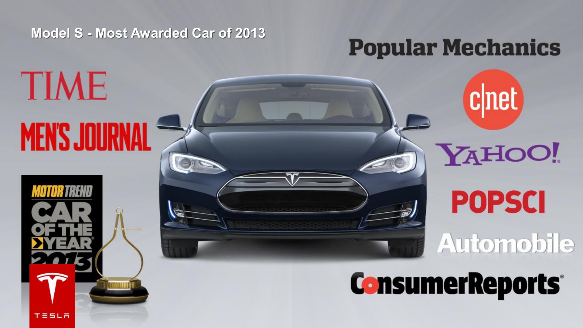 model most awarded car of popular mechanics time mens journal rie | Tesla