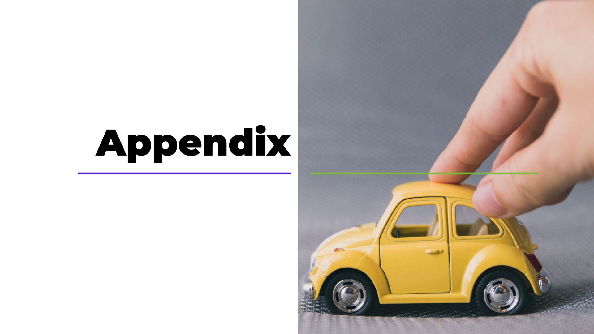 appendix | Olive.com