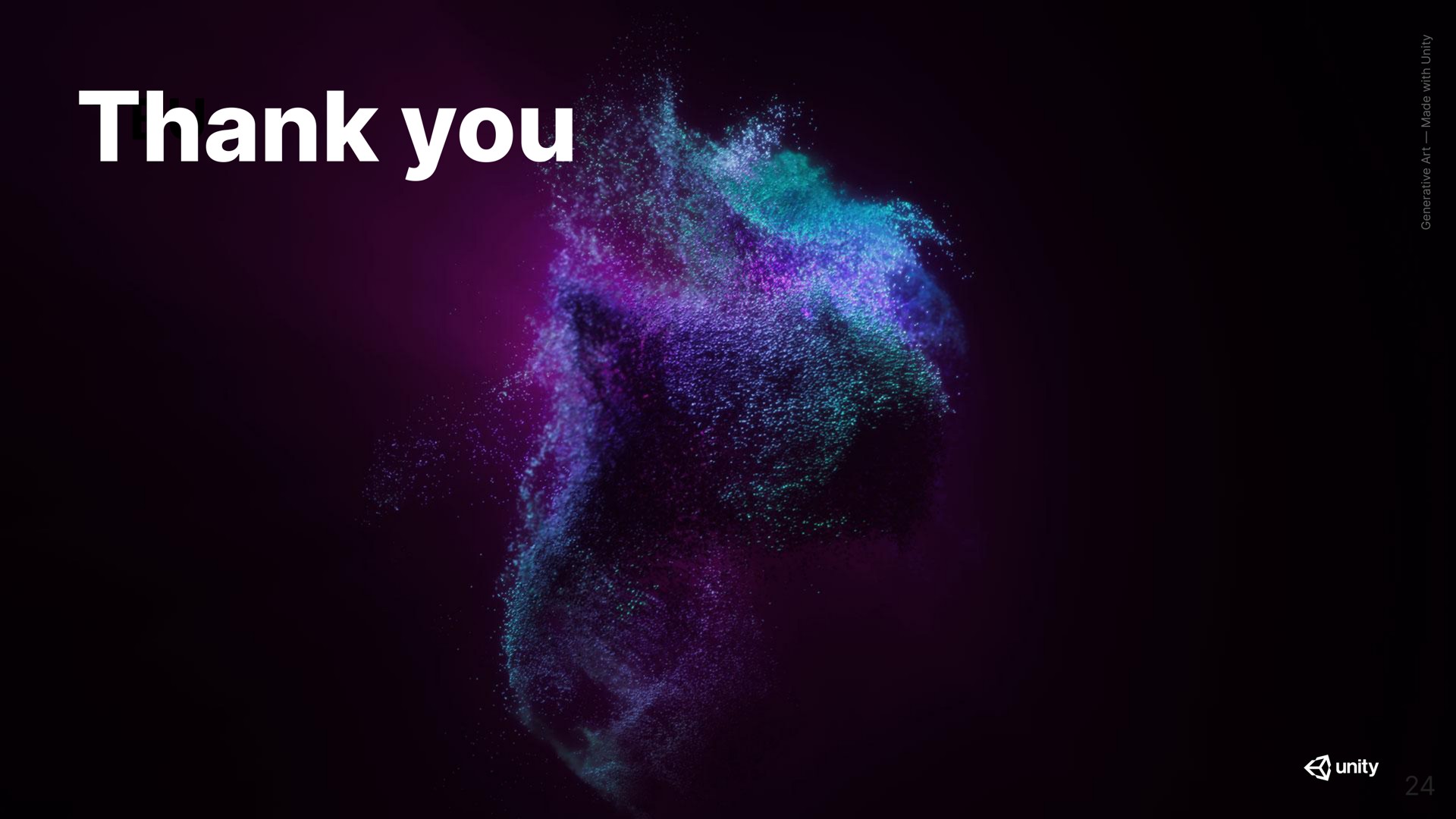 you thank | Unity Software