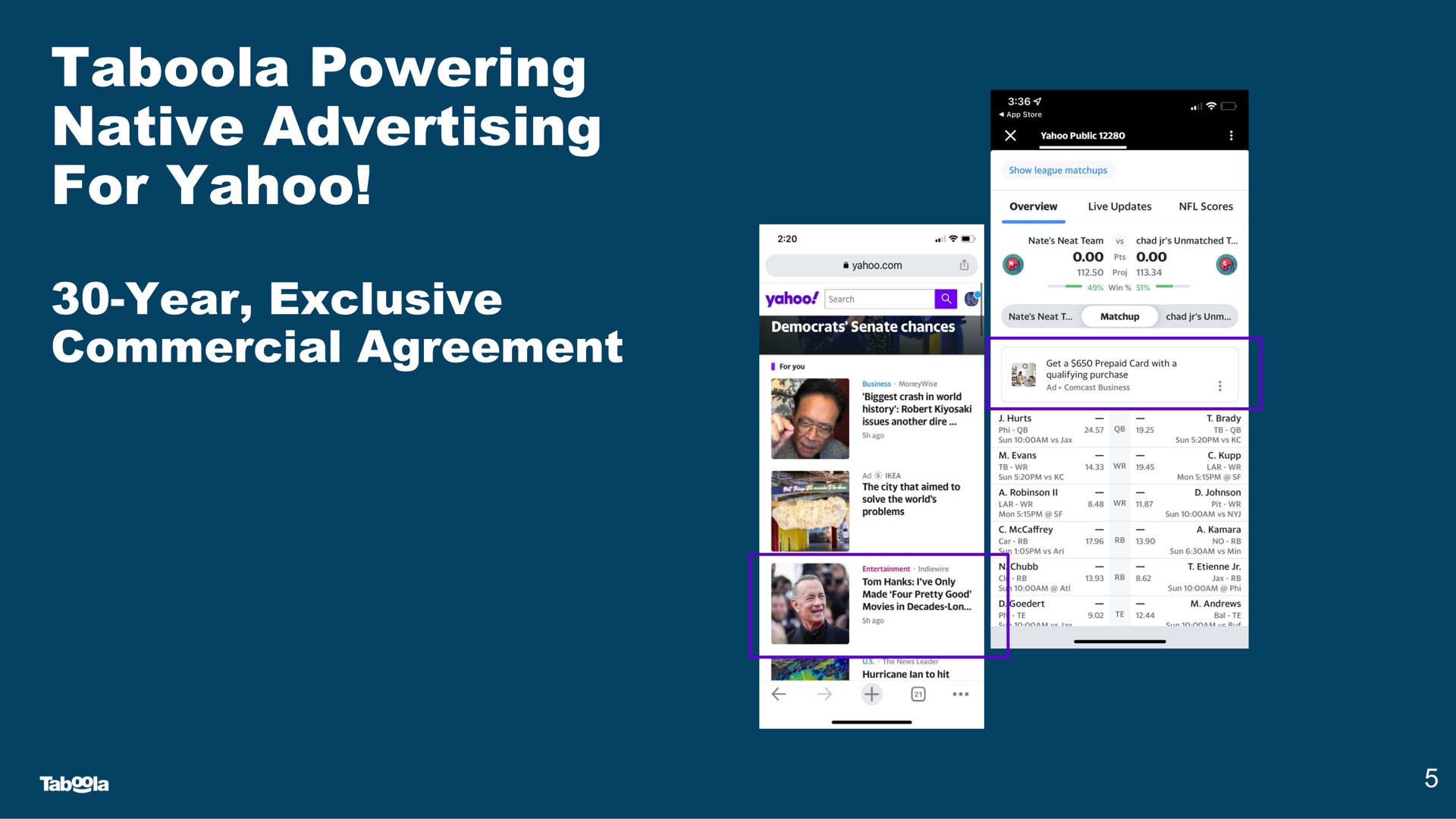 powering native advertising for yahoo year exclusive a a | Taboola