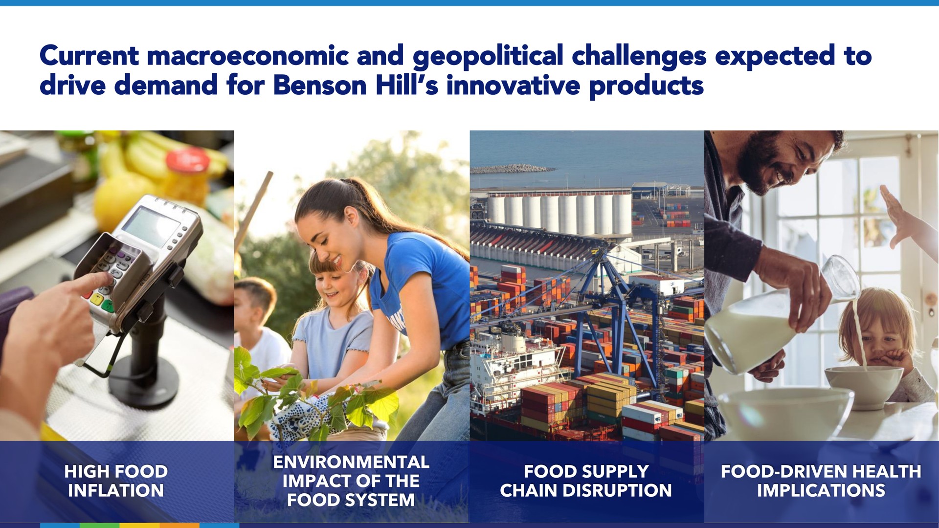 current and geopolitical challenges expected to drive demand for hill innovative products | Benson Hill
