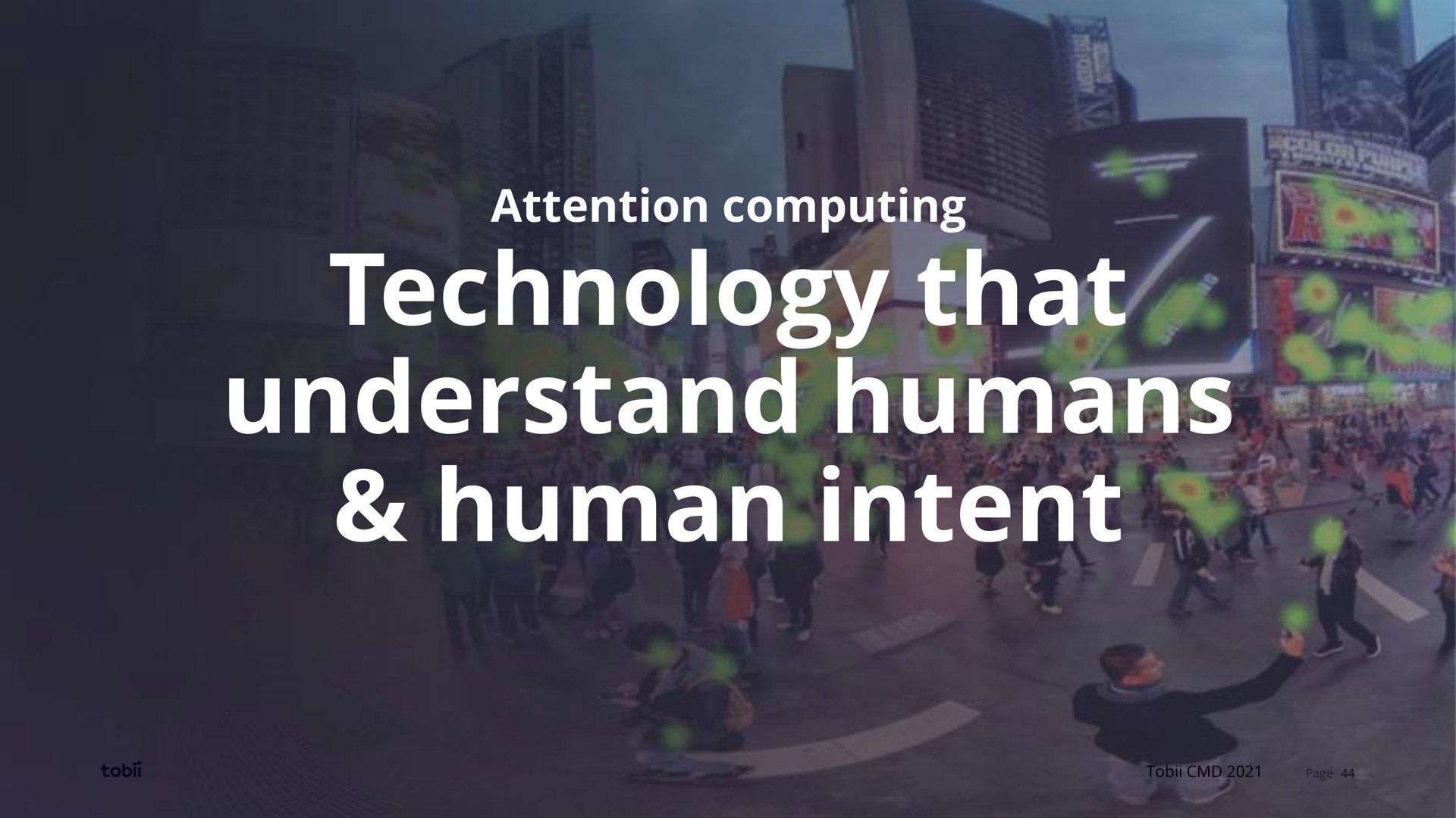 attention computing technology that understand humans human intent | Tobii