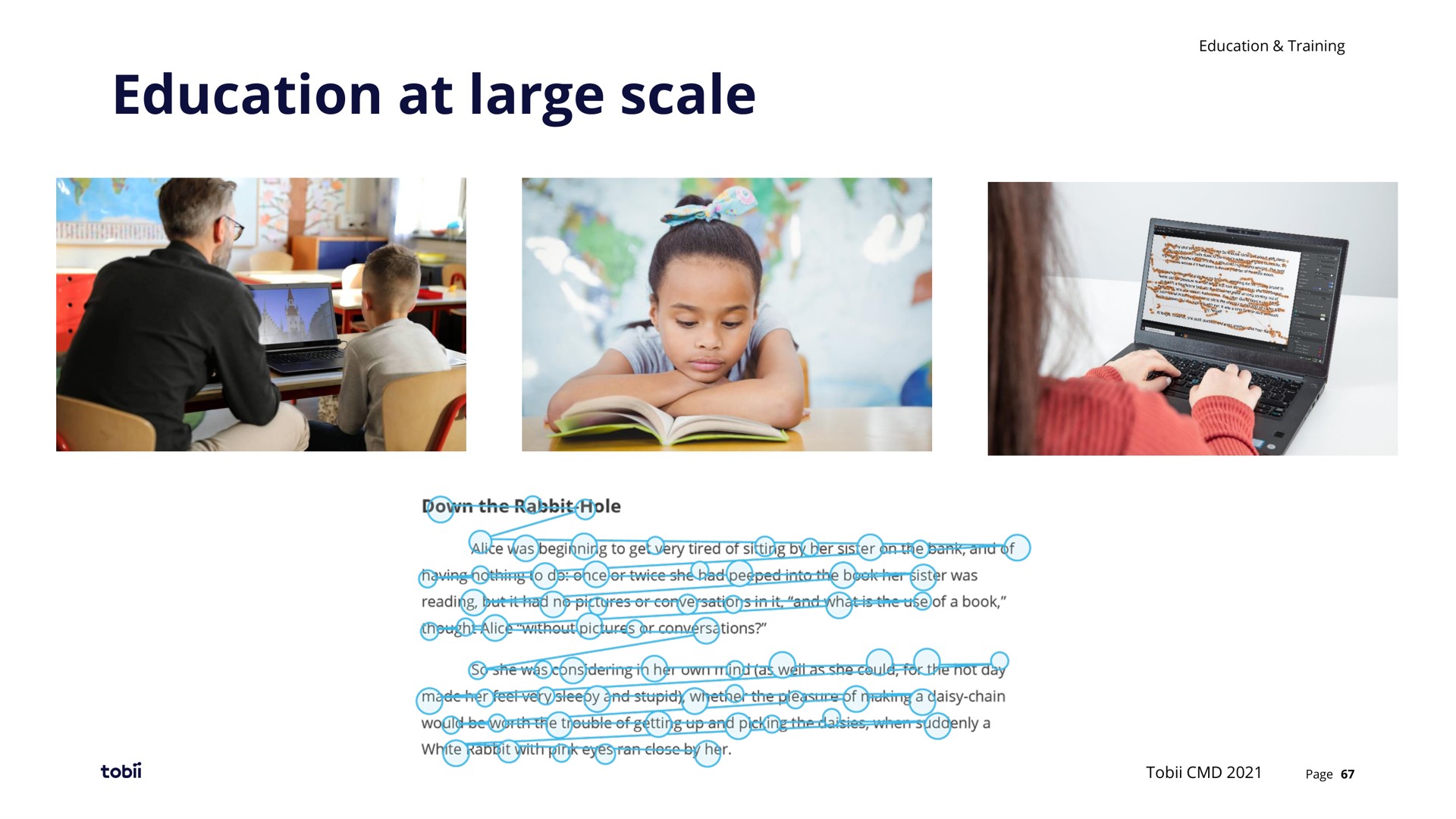 education at large scale | Tobii