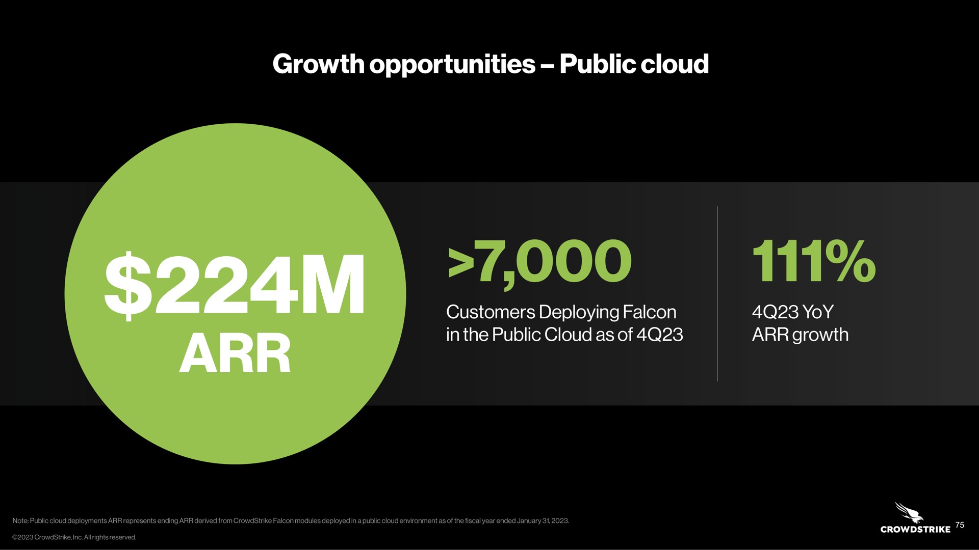growth opportunities public cloud be | Crowdstrike