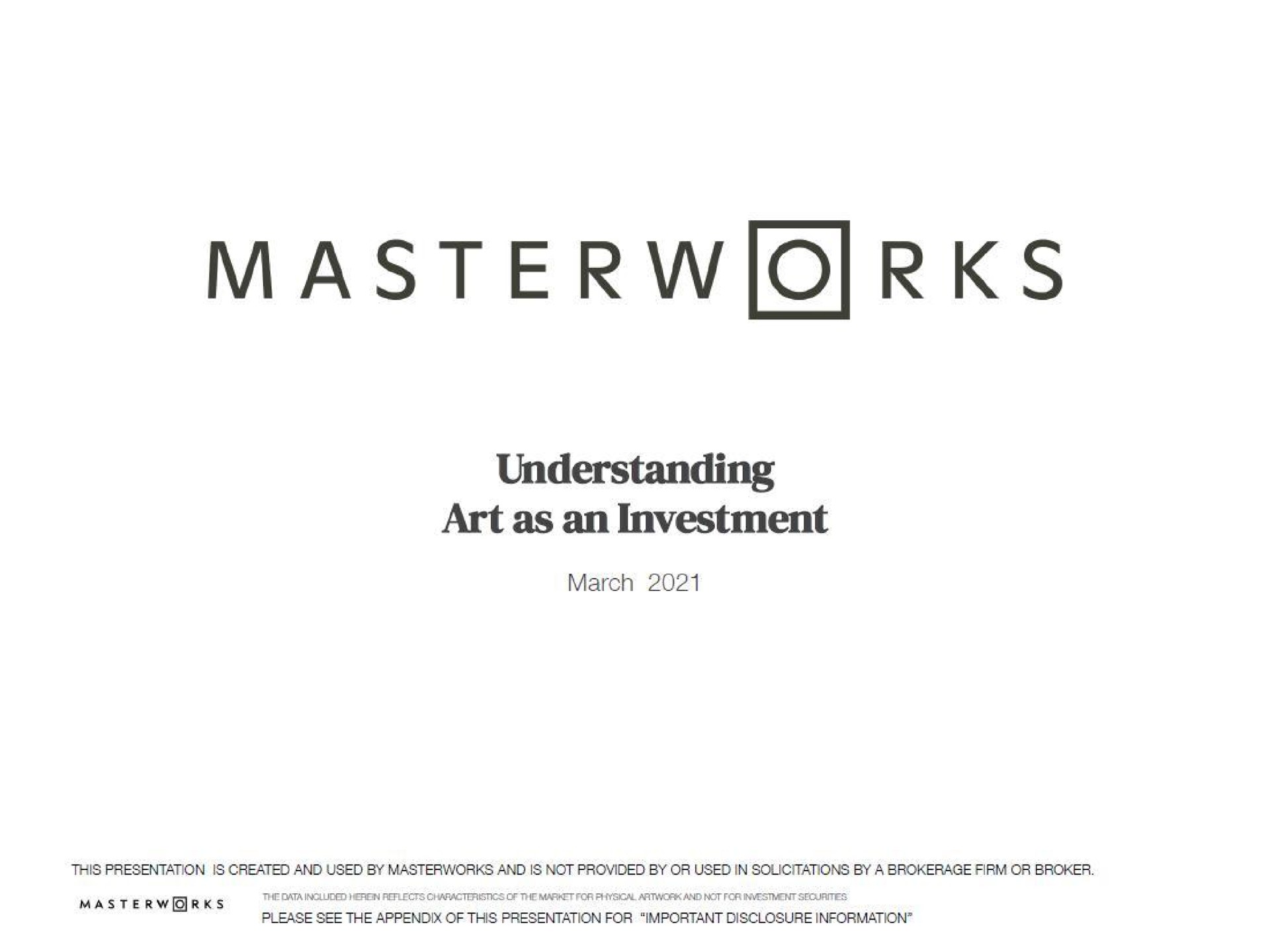 understanding art as an investment | Masterworks