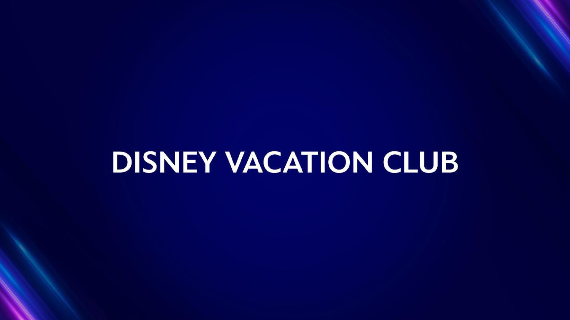 vacation club | Disney