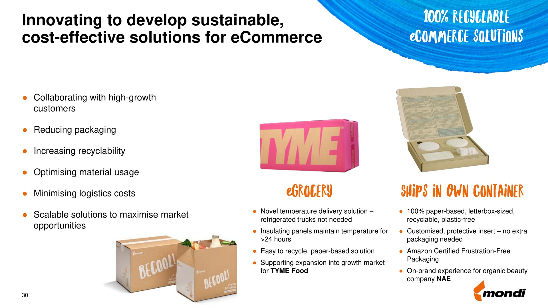 innovating to develop sustainable cost effective solutions for | Mondi