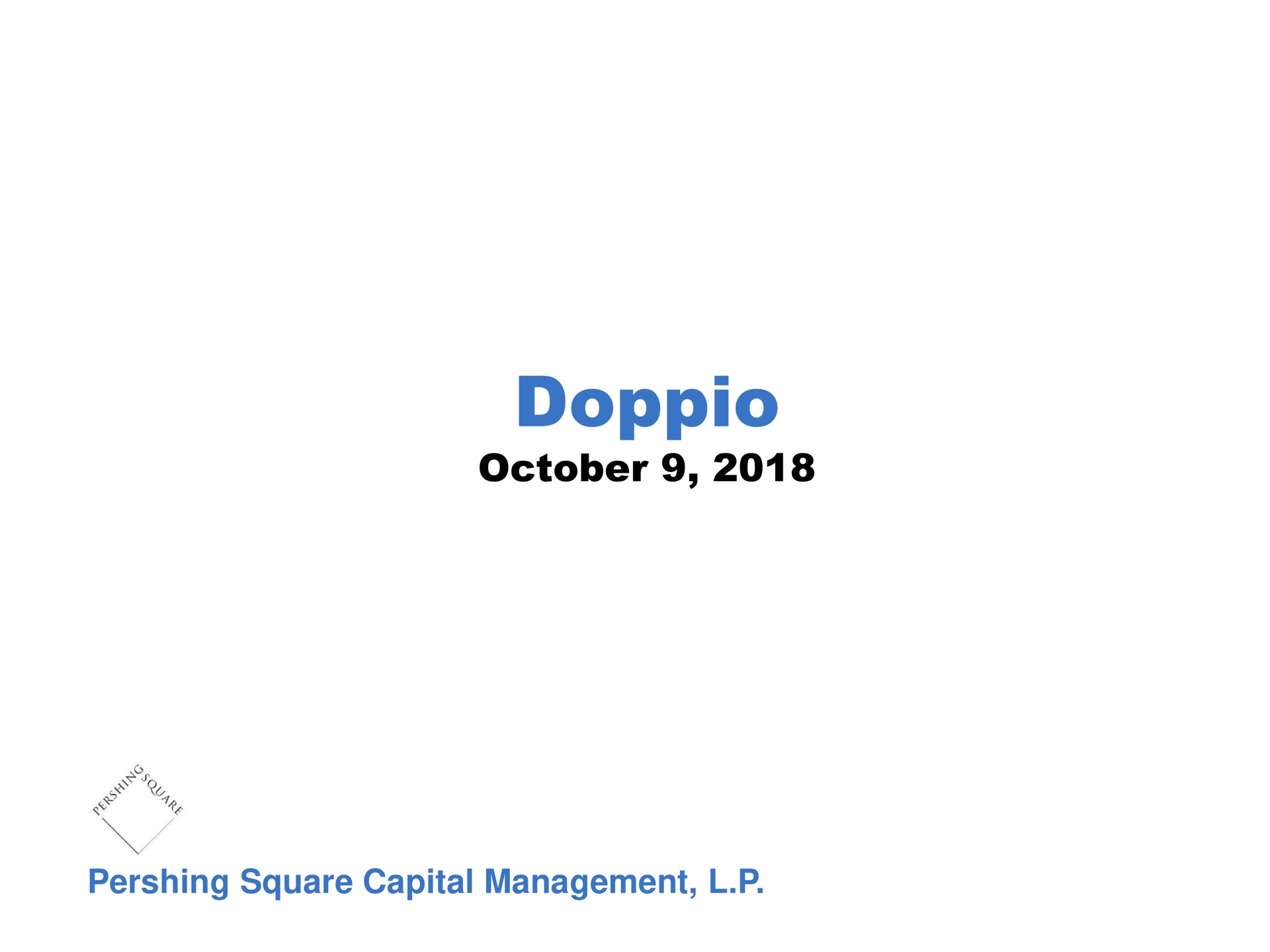 square capital management | Pershing Square