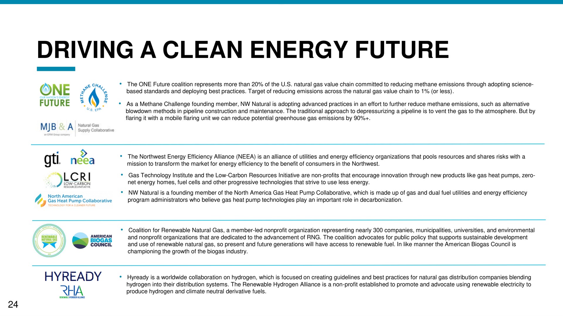 driving a clean energy future | NW Natural Holdings