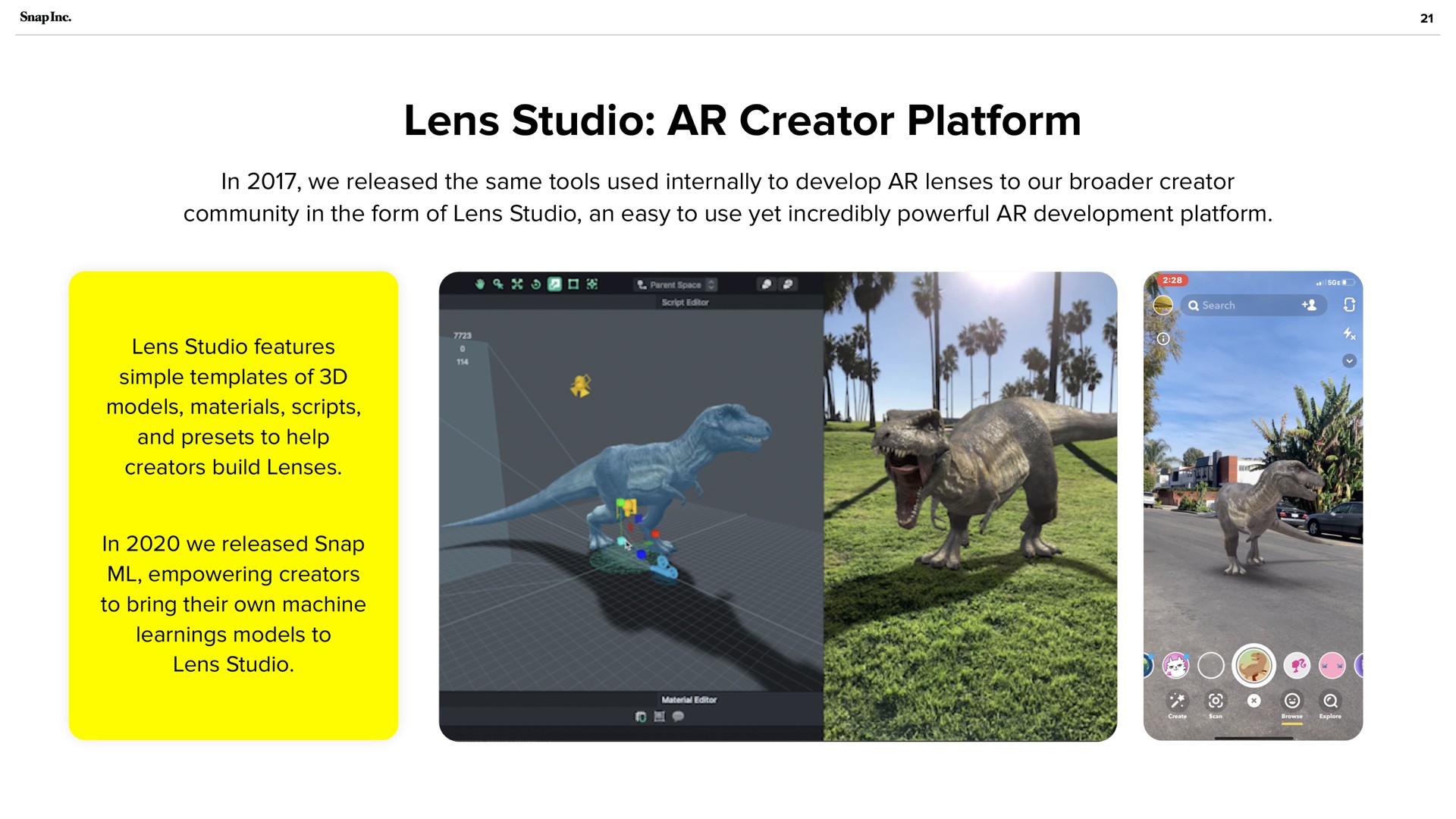 lens studio creator platform | Snap Inc