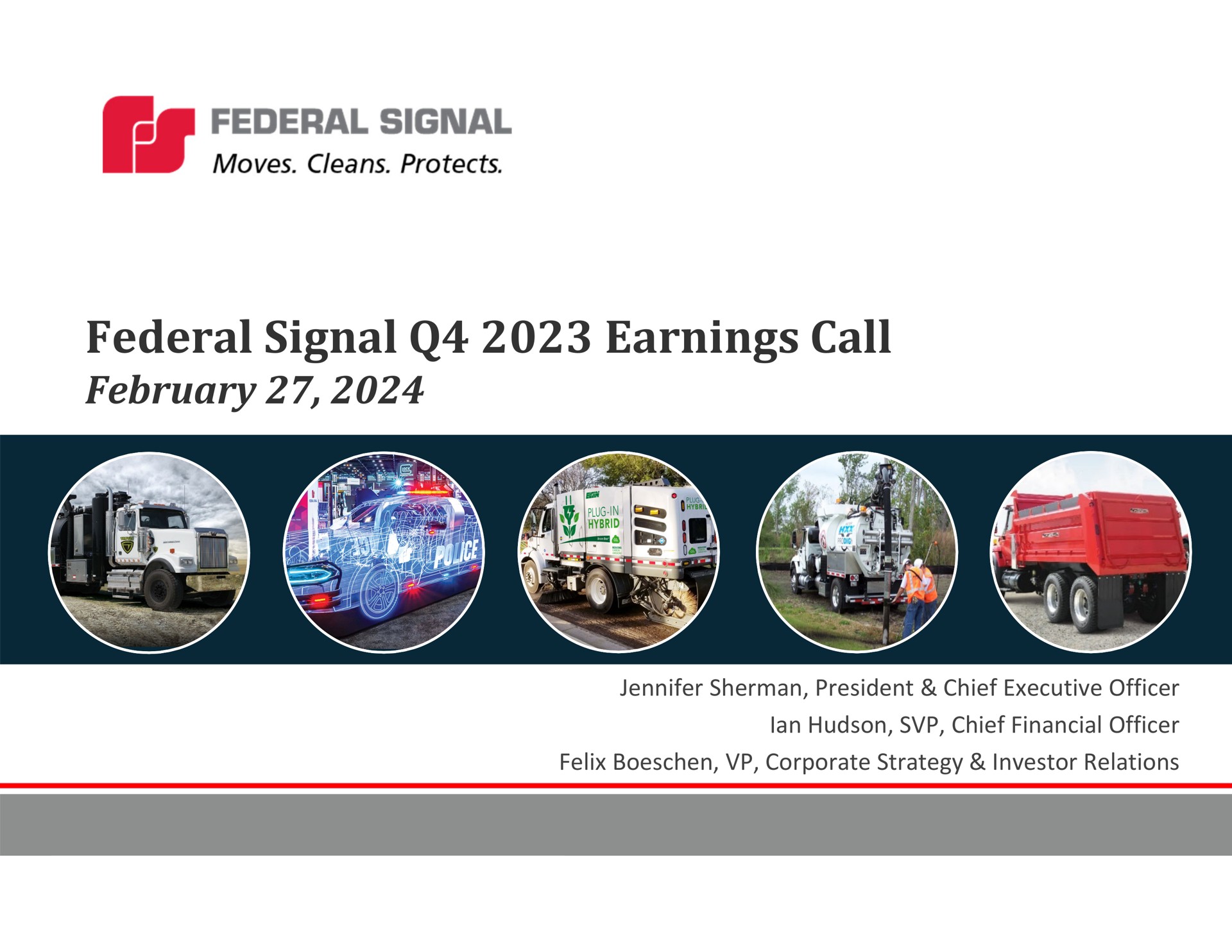 federal signal earnings call | Federal Signal