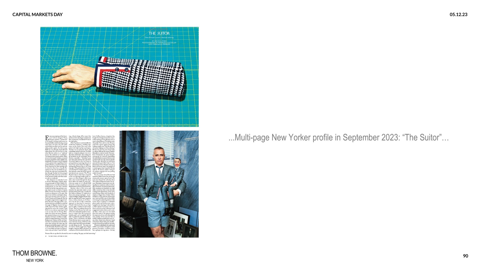 page new yorker profile in the suitor page new yorker profile in the suitor | Zegna