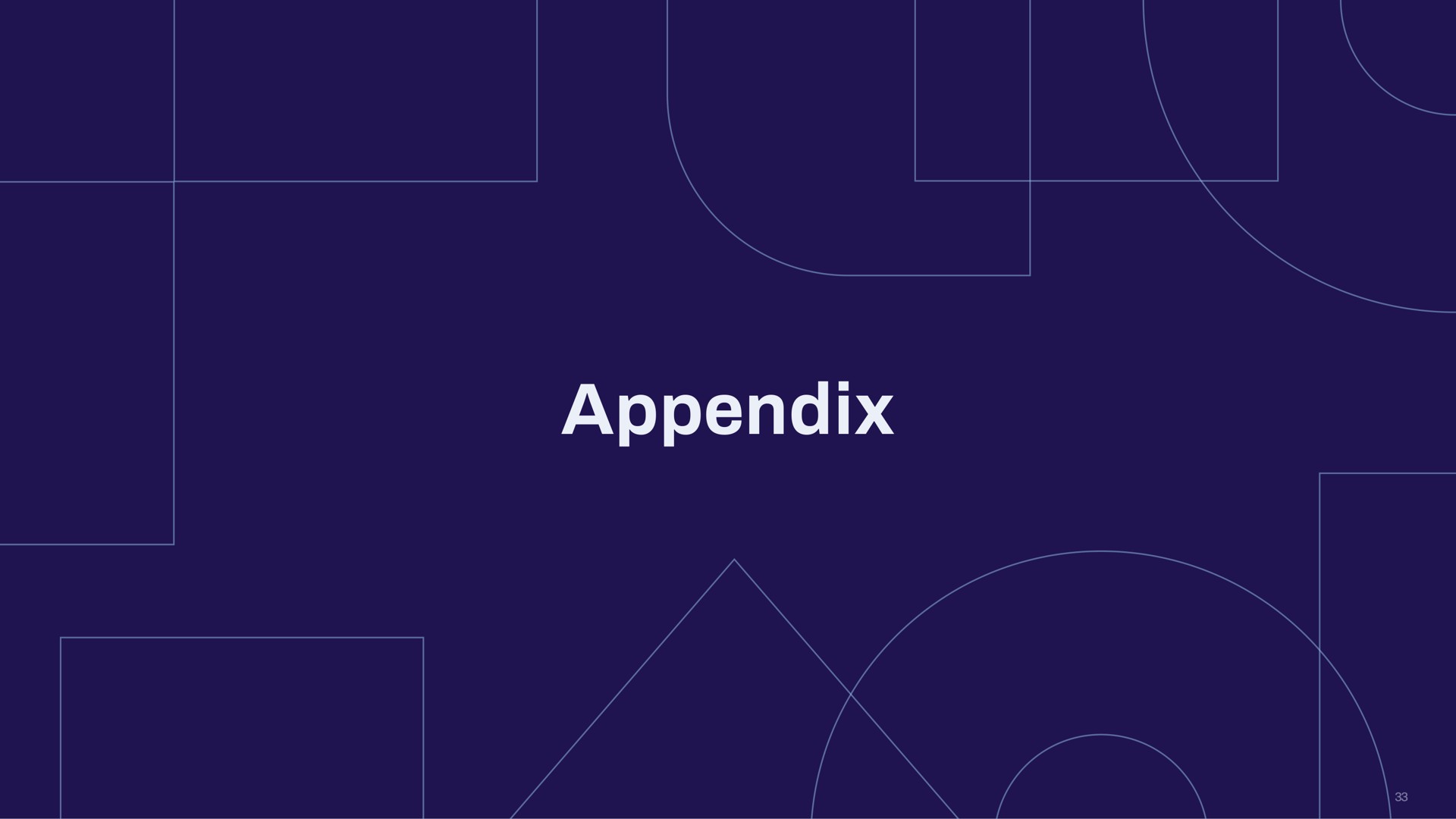appendix | Doma