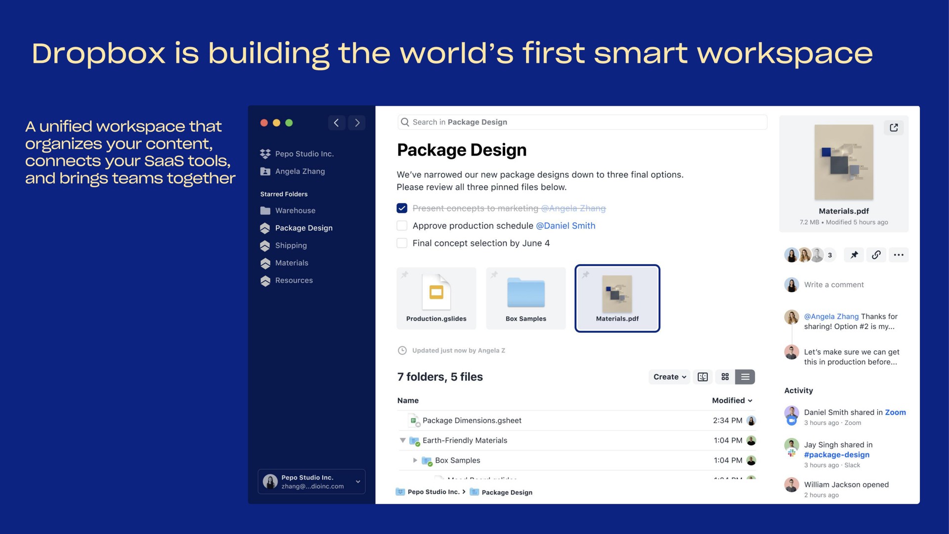 is building the world first smart | Dropbox