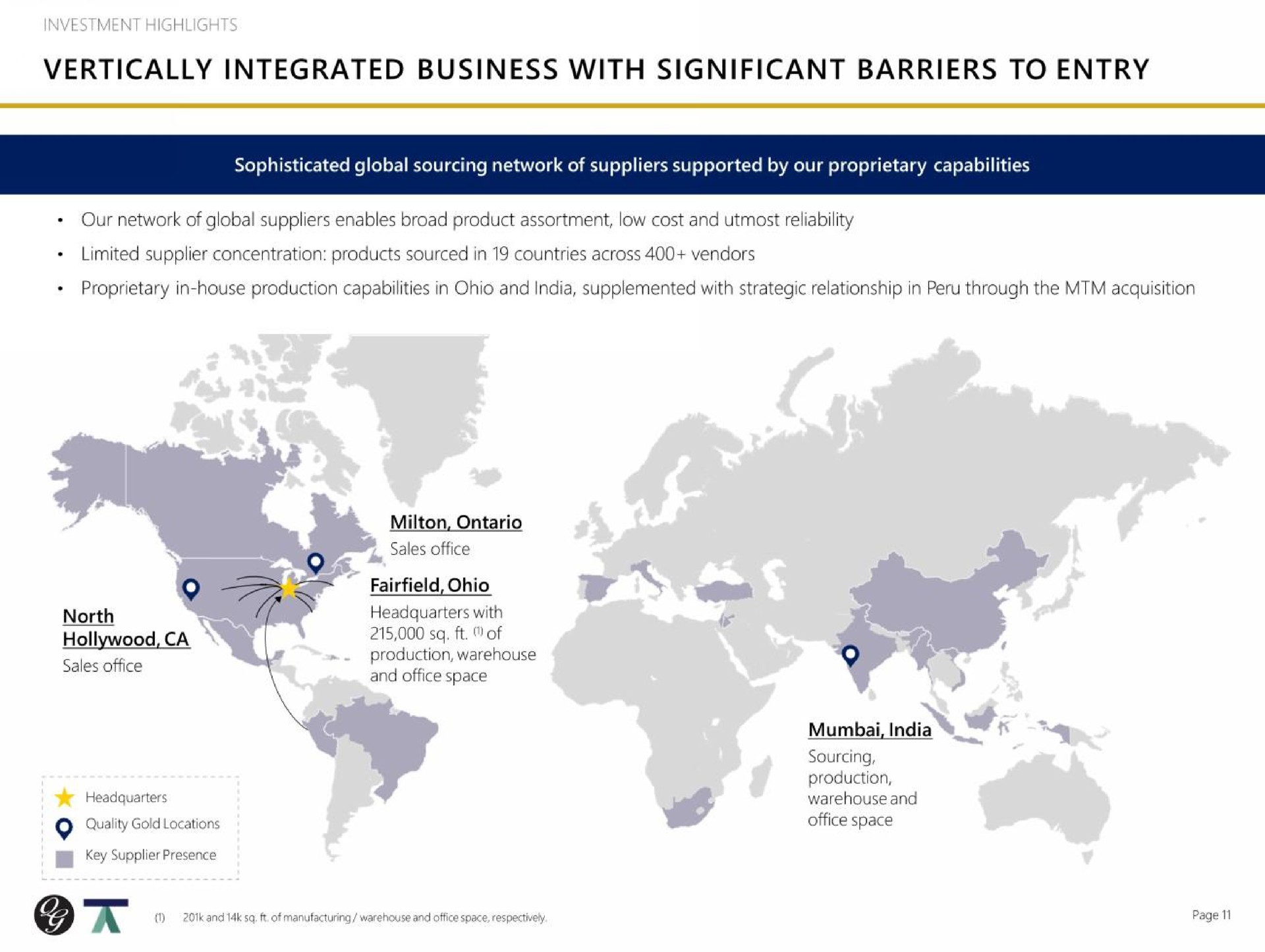 vertically integrated business with significant barriers to entry | Quality Gold