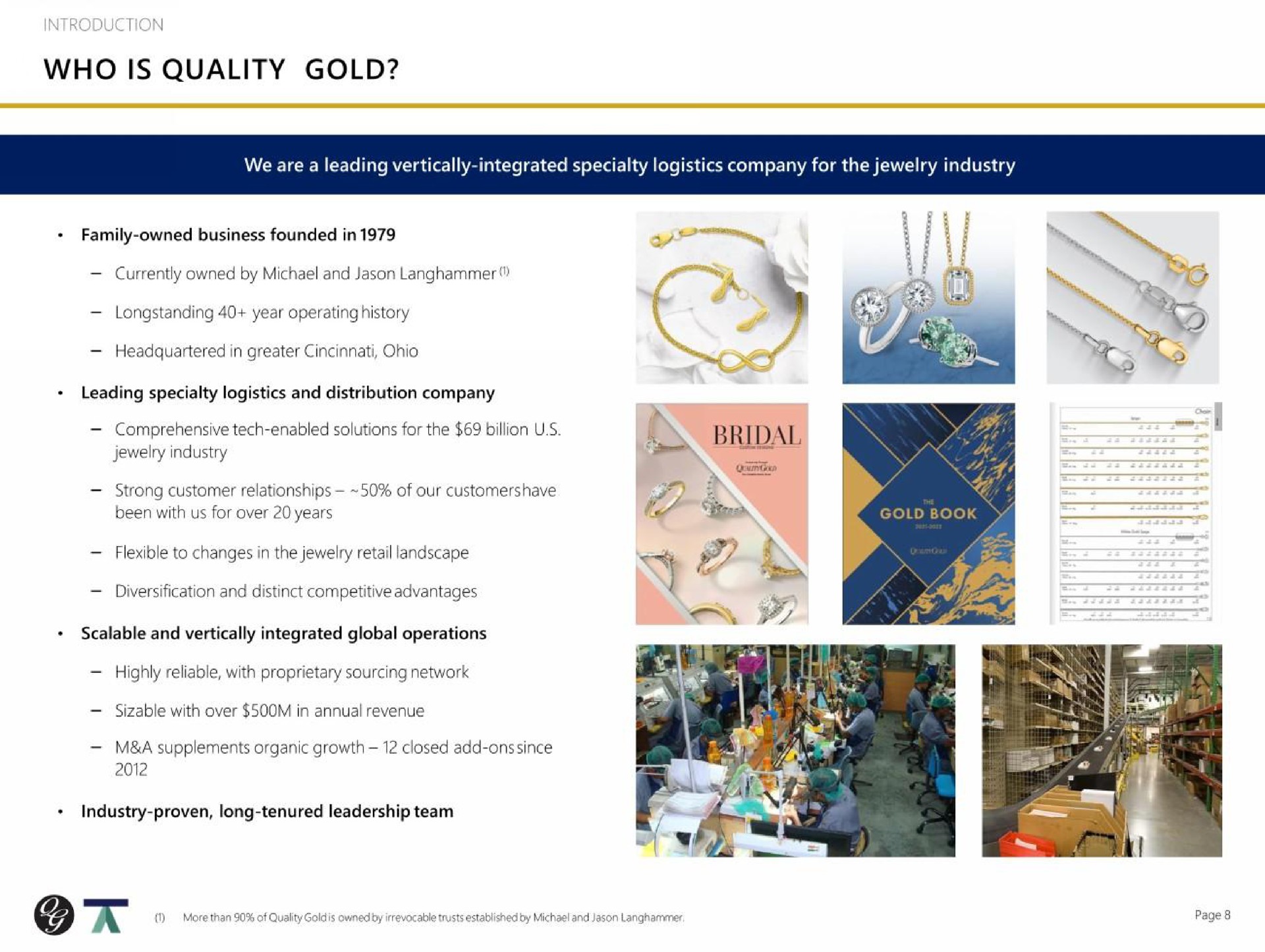 who is quality gold | Quality Gold