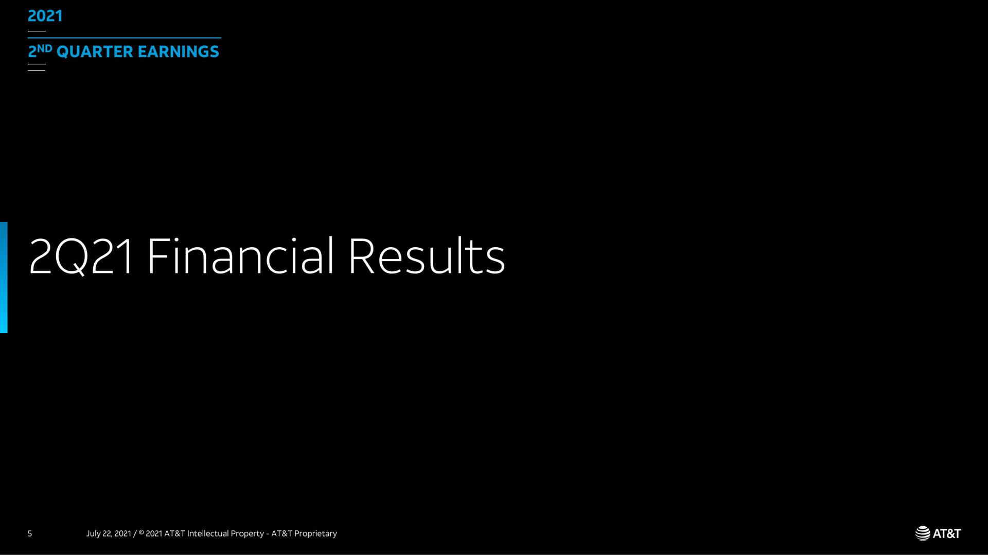 financial results | AT&T