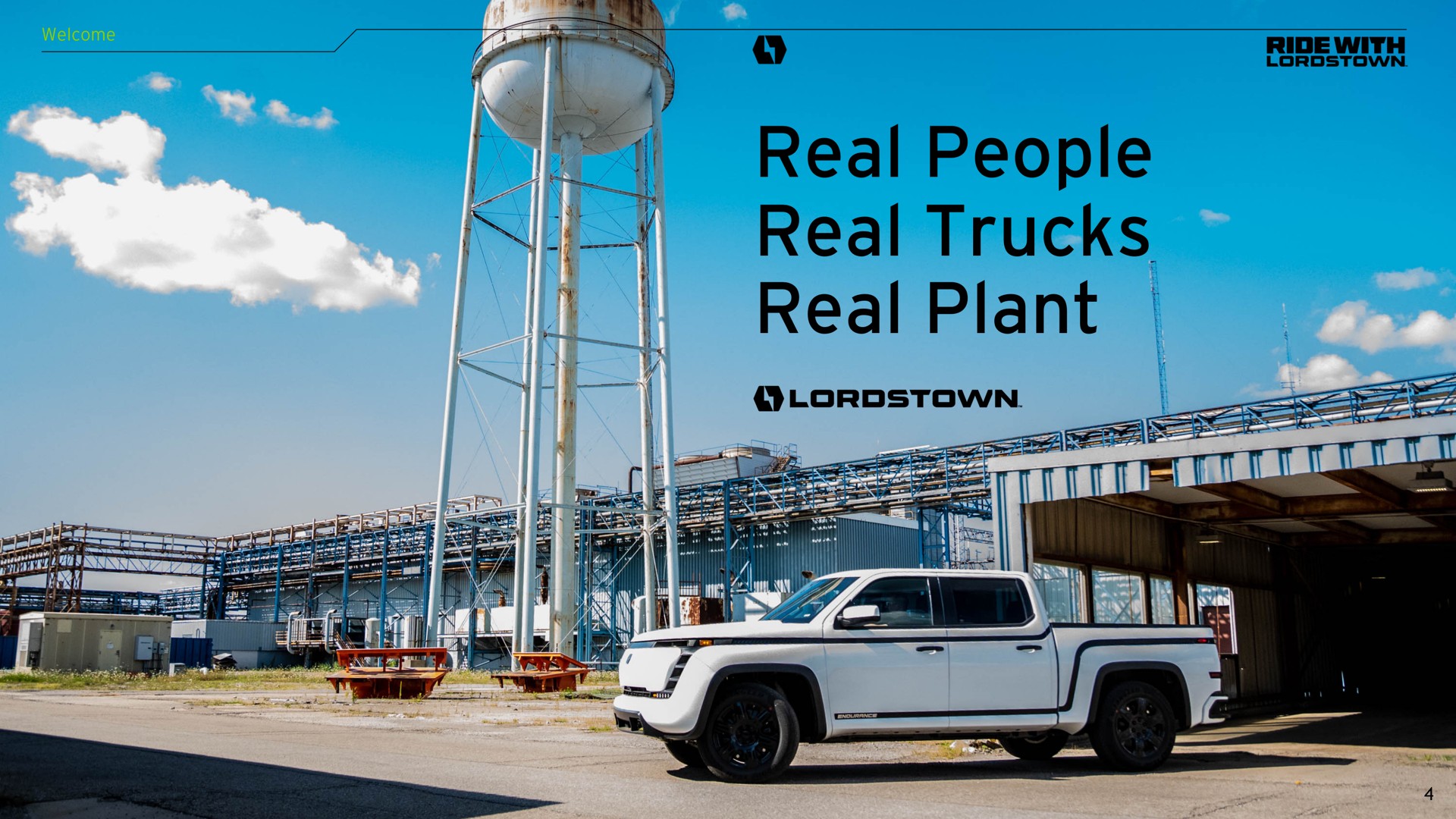 real people real trucks real plant ride with he lee | Lordstown Motors