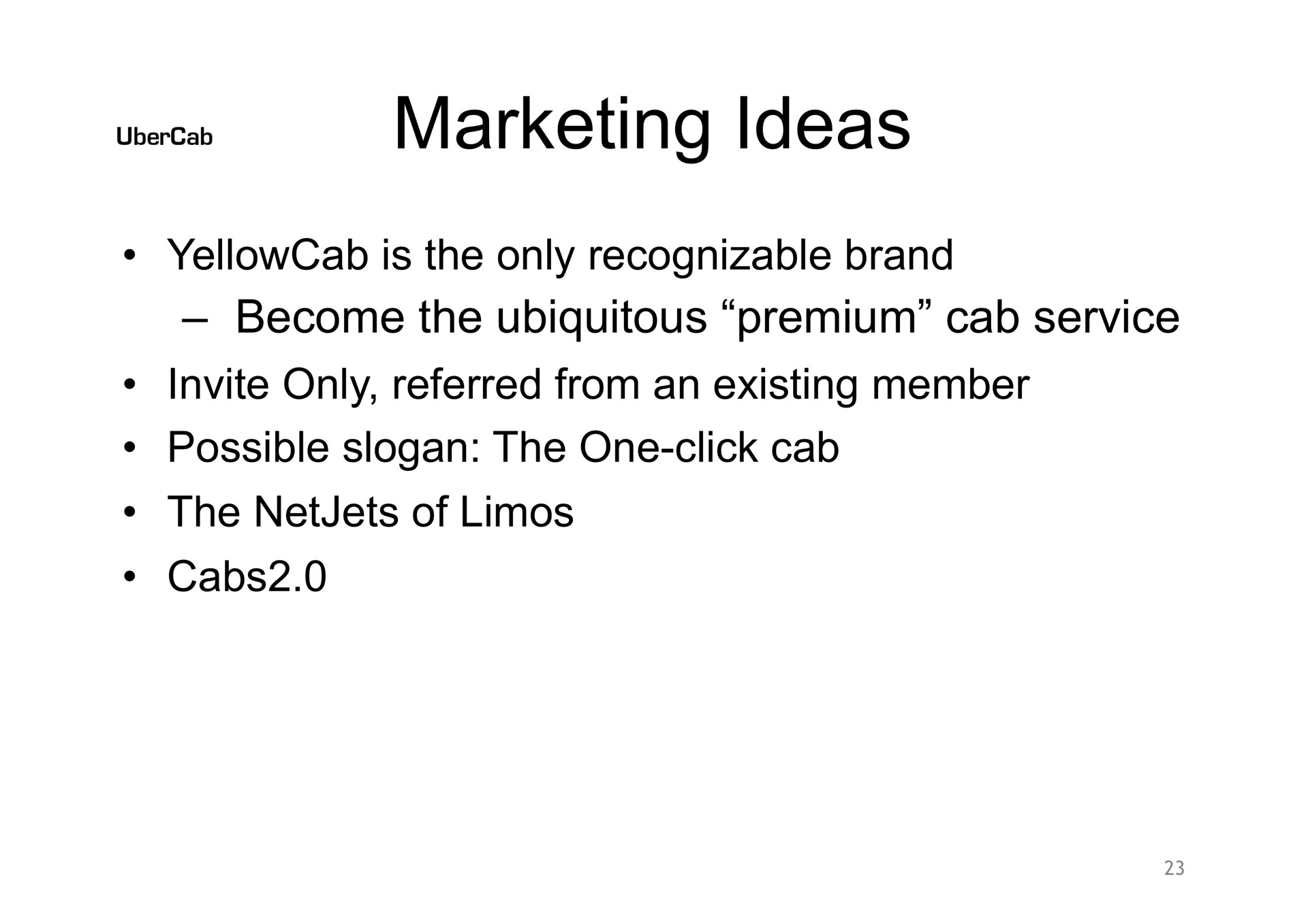 marketing ideas | Uber