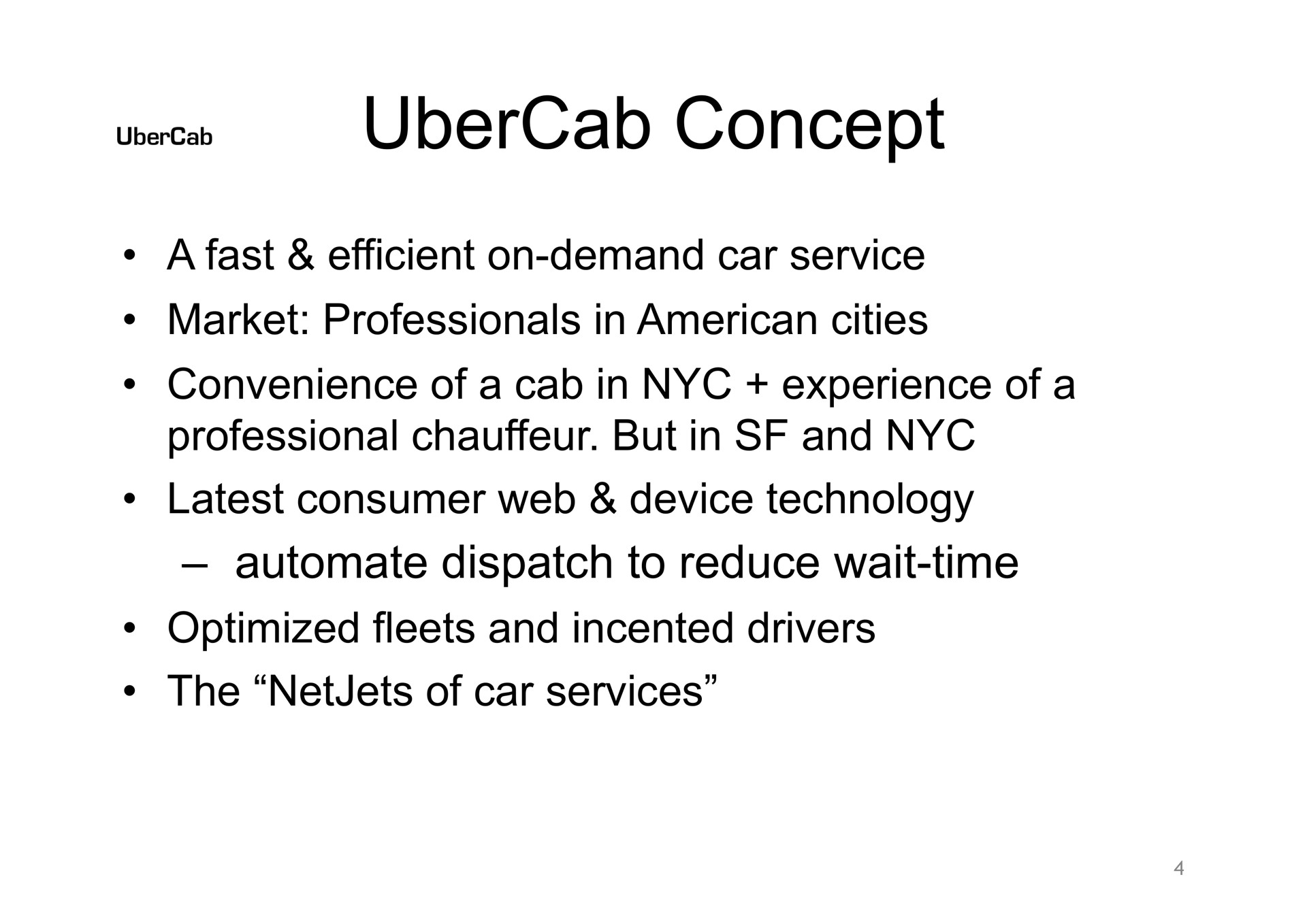 concept a | Uber