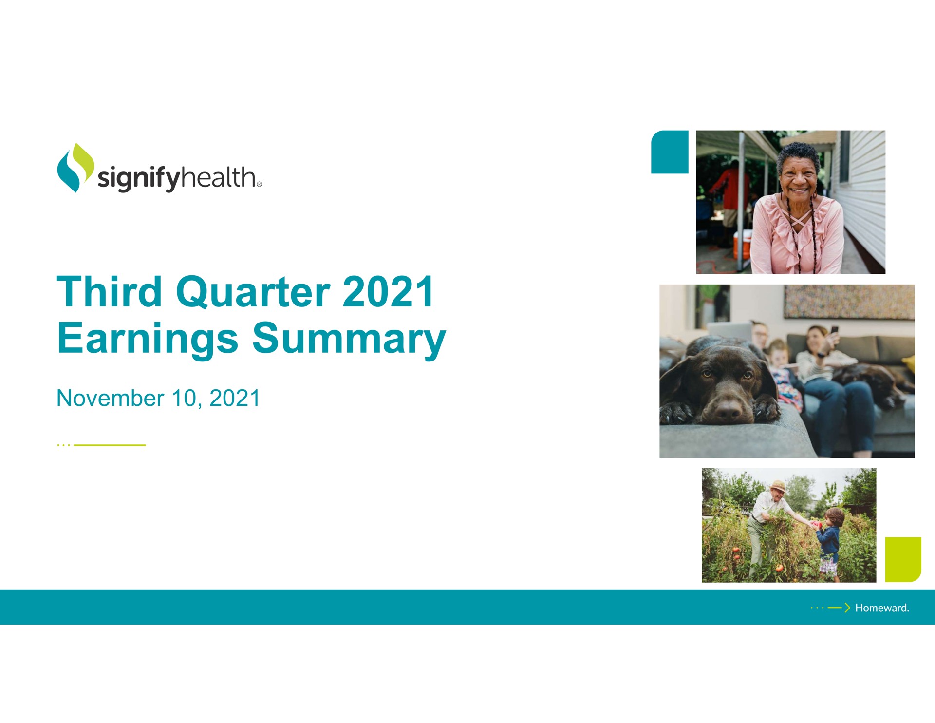 third quarter earnings summary | Signify Health