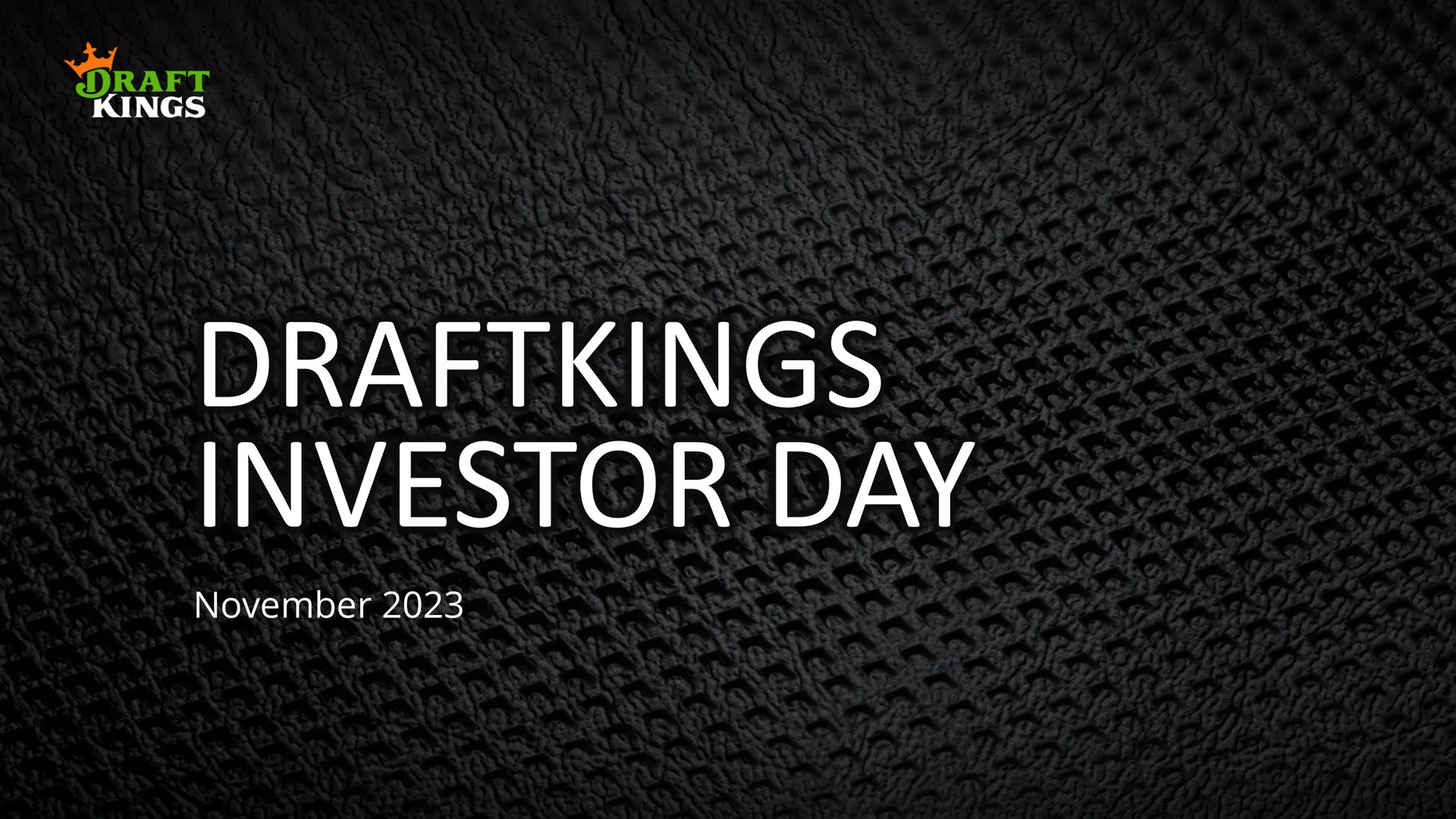investor day | DraftKings