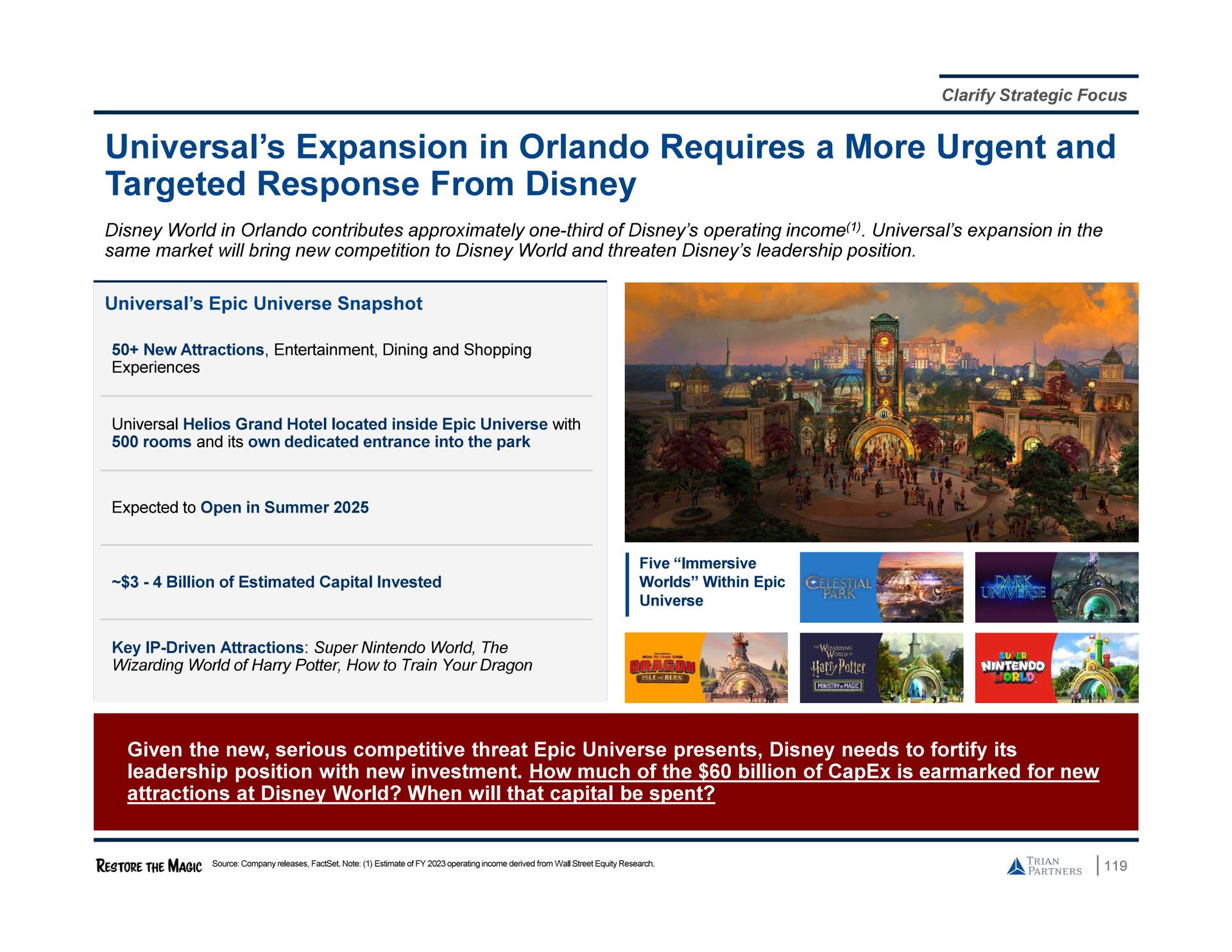 universal expansion in requires a more urgent and targeted response from | Trian Partners