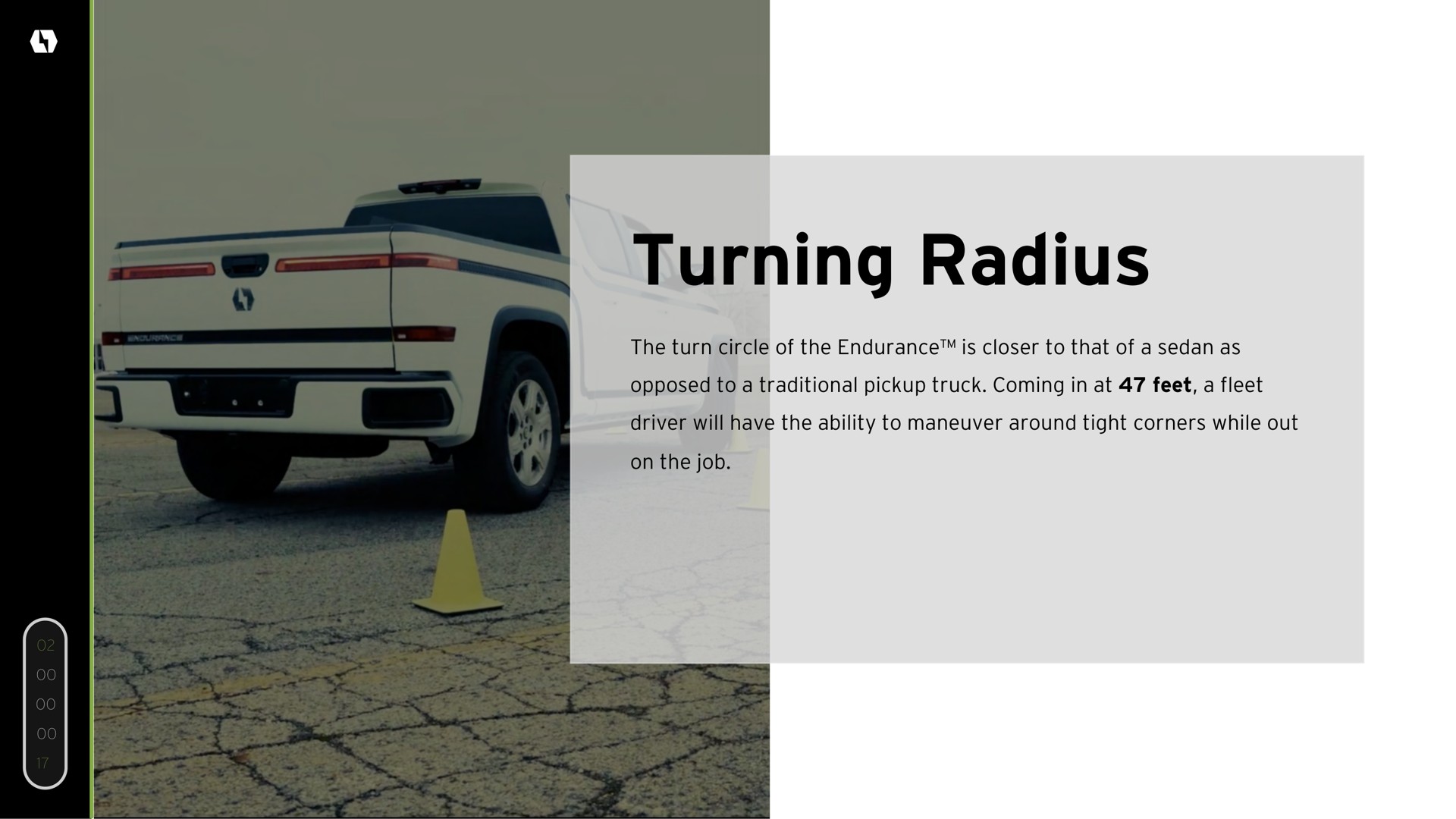 turning radius | Lordstown Motors