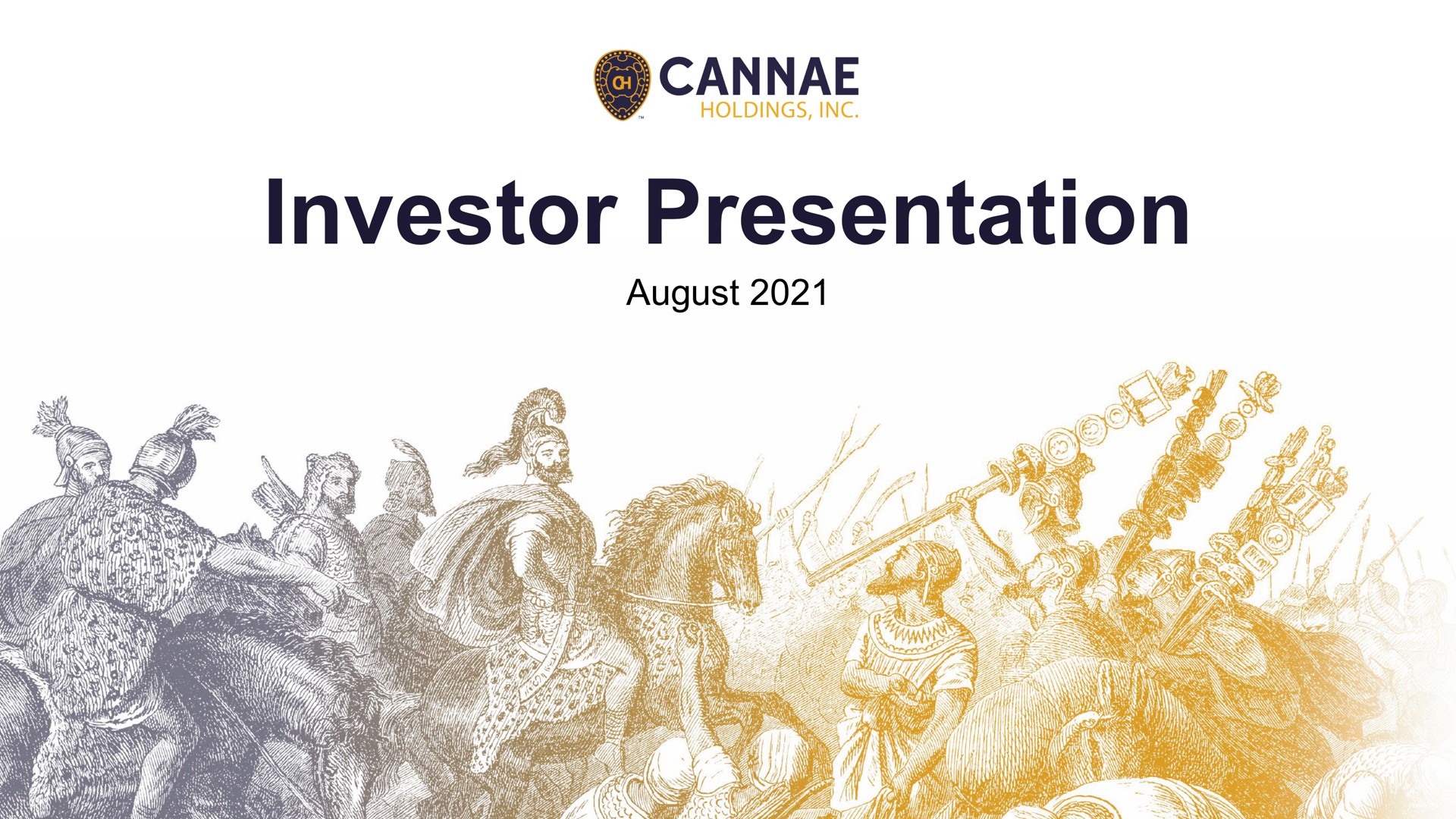 investor presentation august holdings i | Cannae
