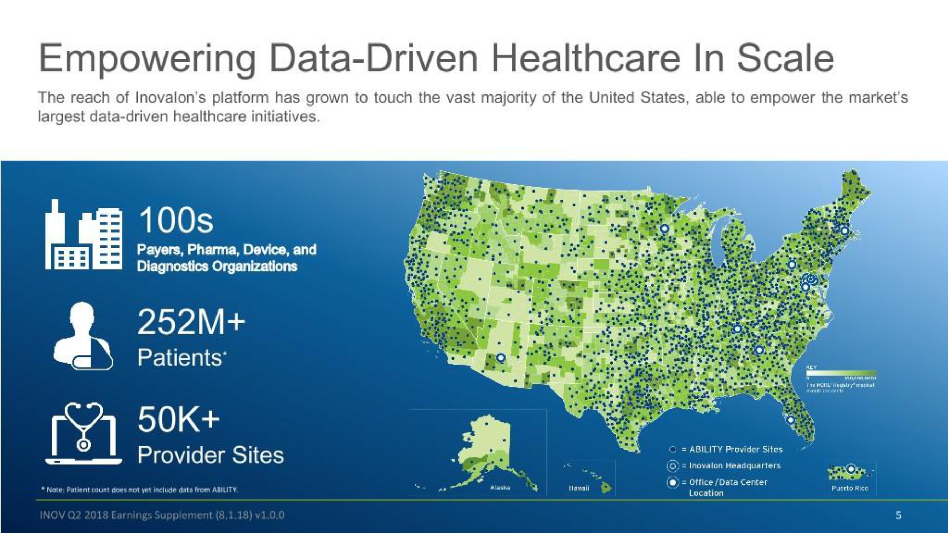 empowering data driven in scale patients provider sites | Inovalon