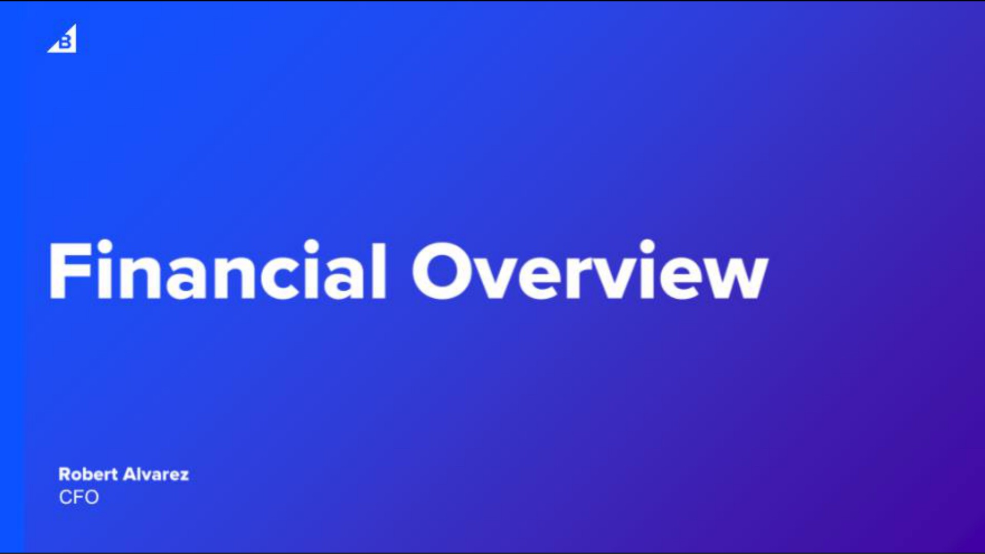 financial overview | BigCommerce