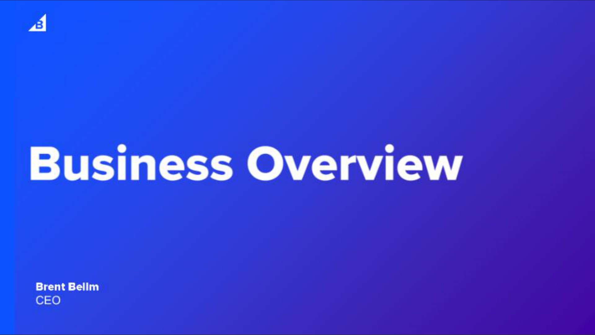 business overview | BigCommerce