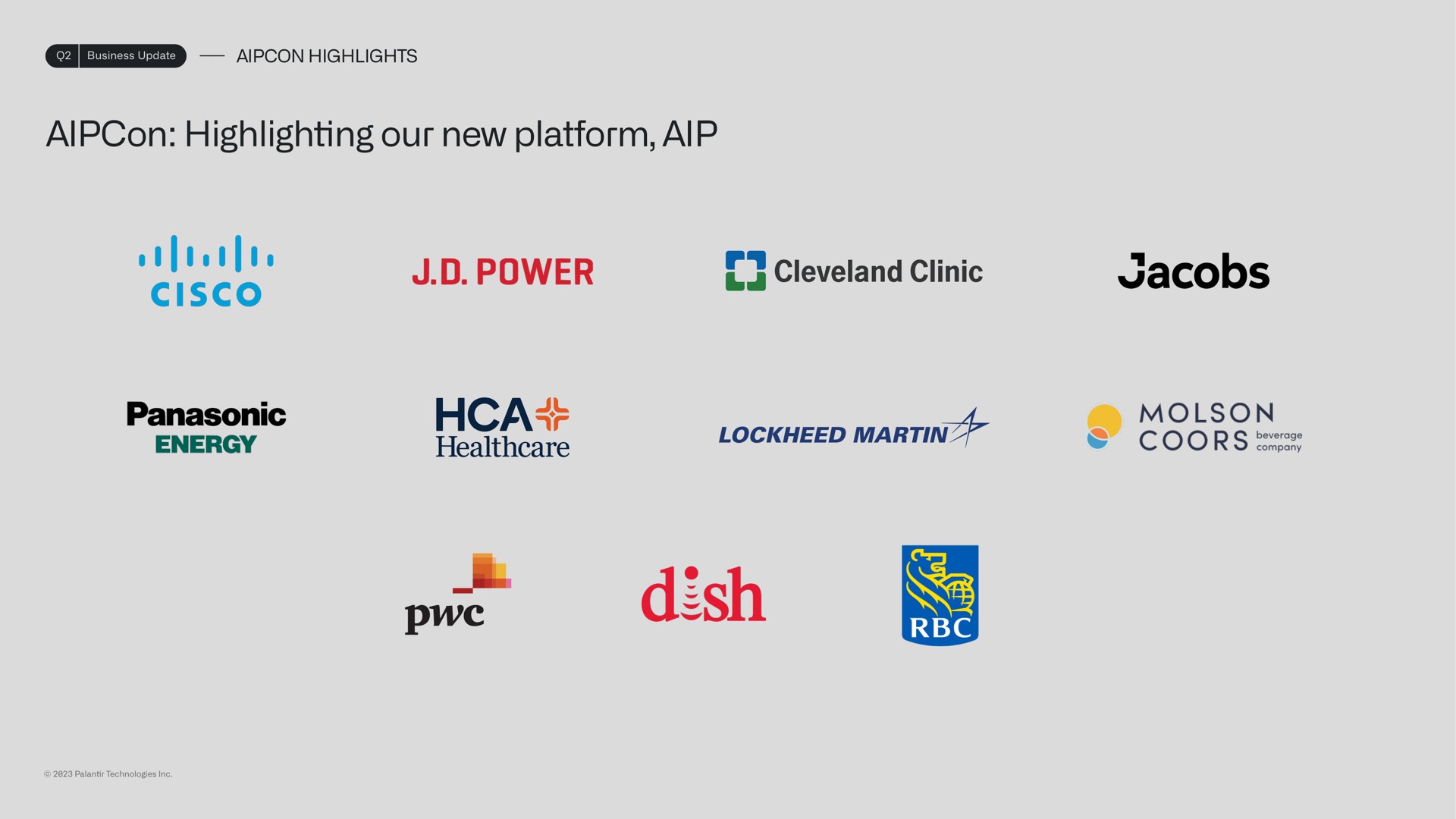 highlighting our new platform highlights power clinic energy we dish | Palantir